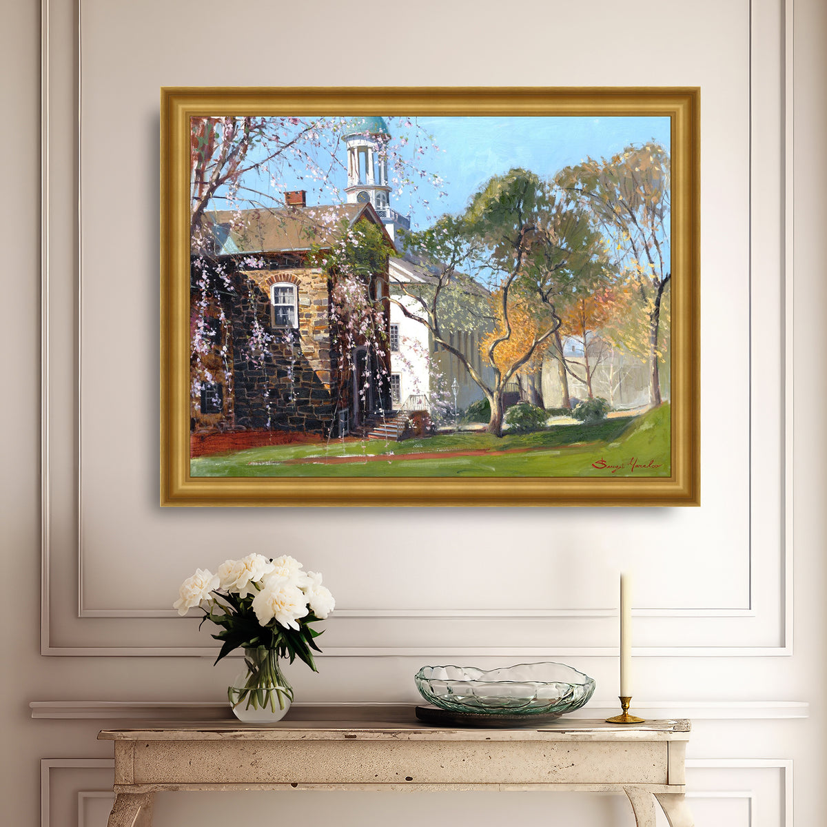 Old Chapel in Spring