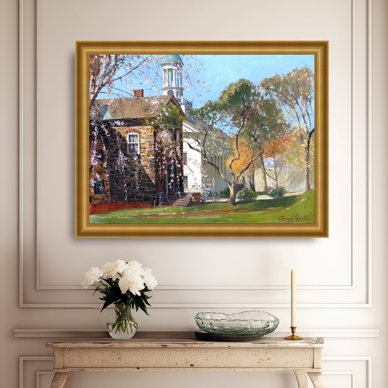 Old Chapel in Spring