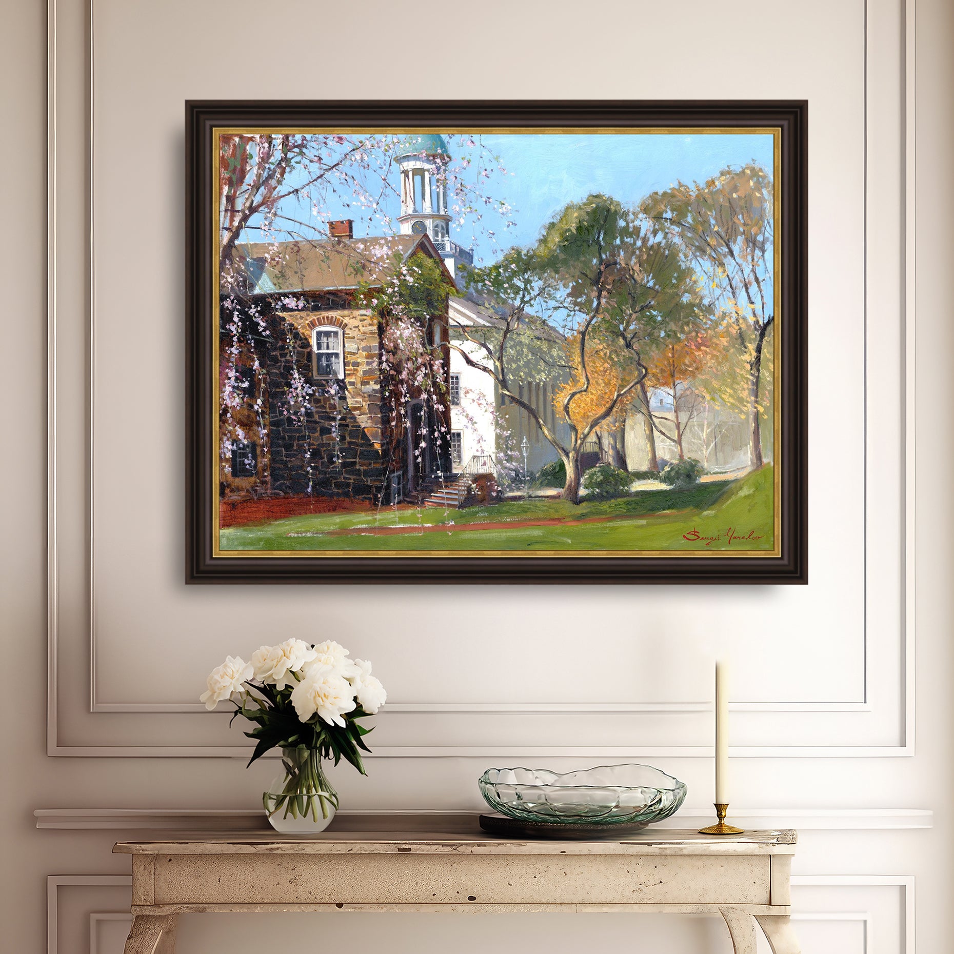 Old Chapel in Spring
