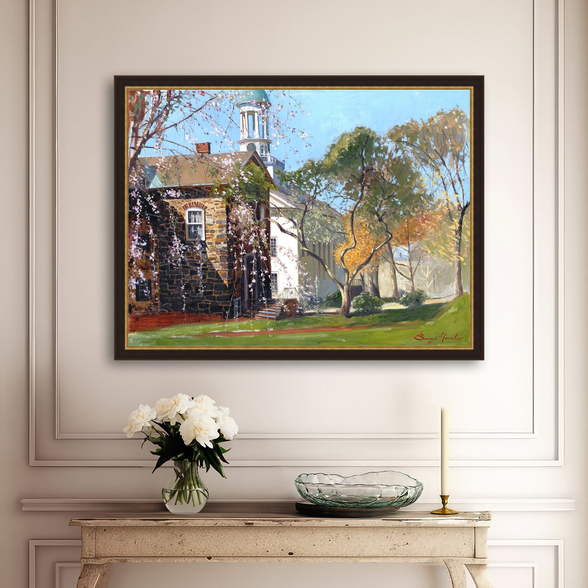 Old Chapel in Spring