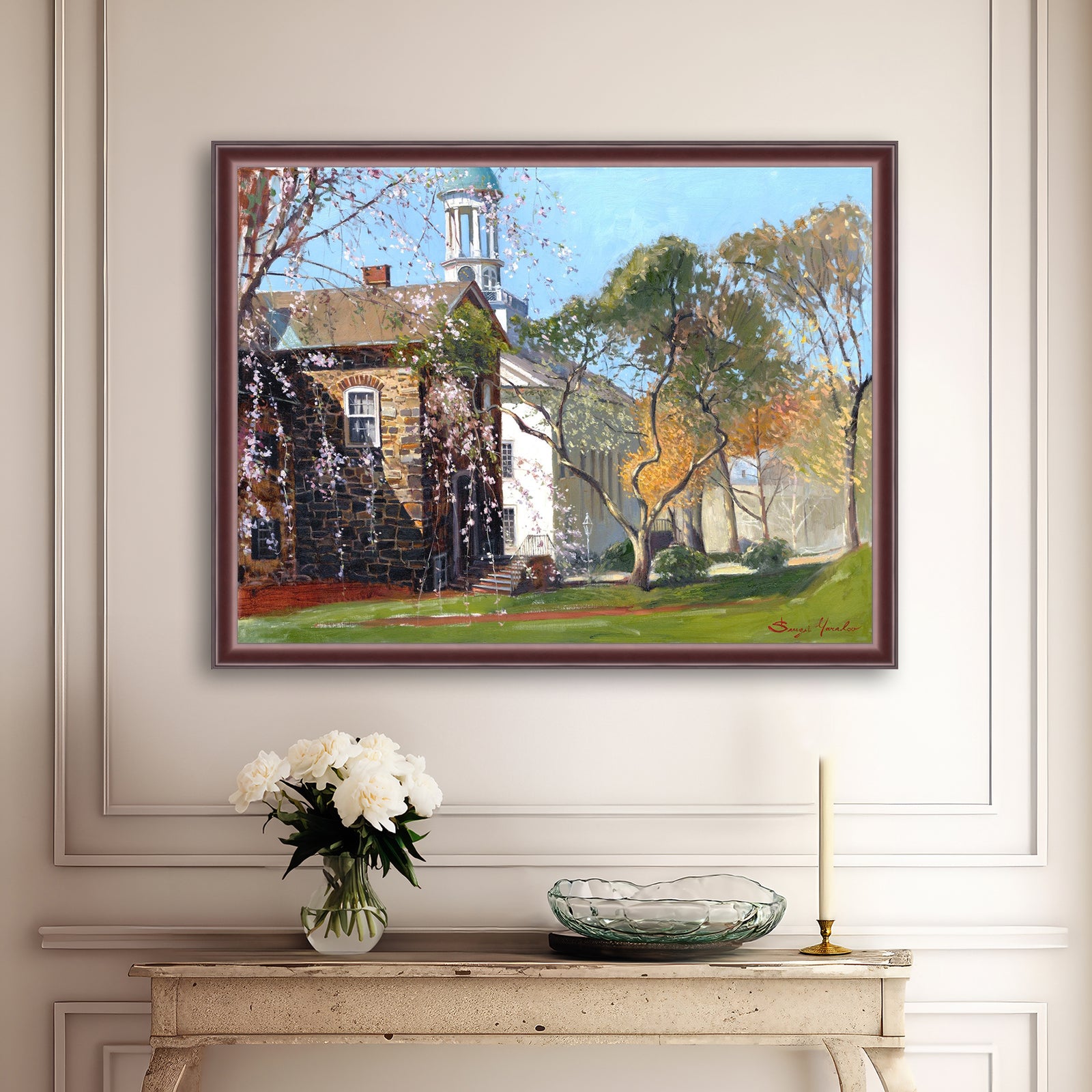 Old Chapel in Spring