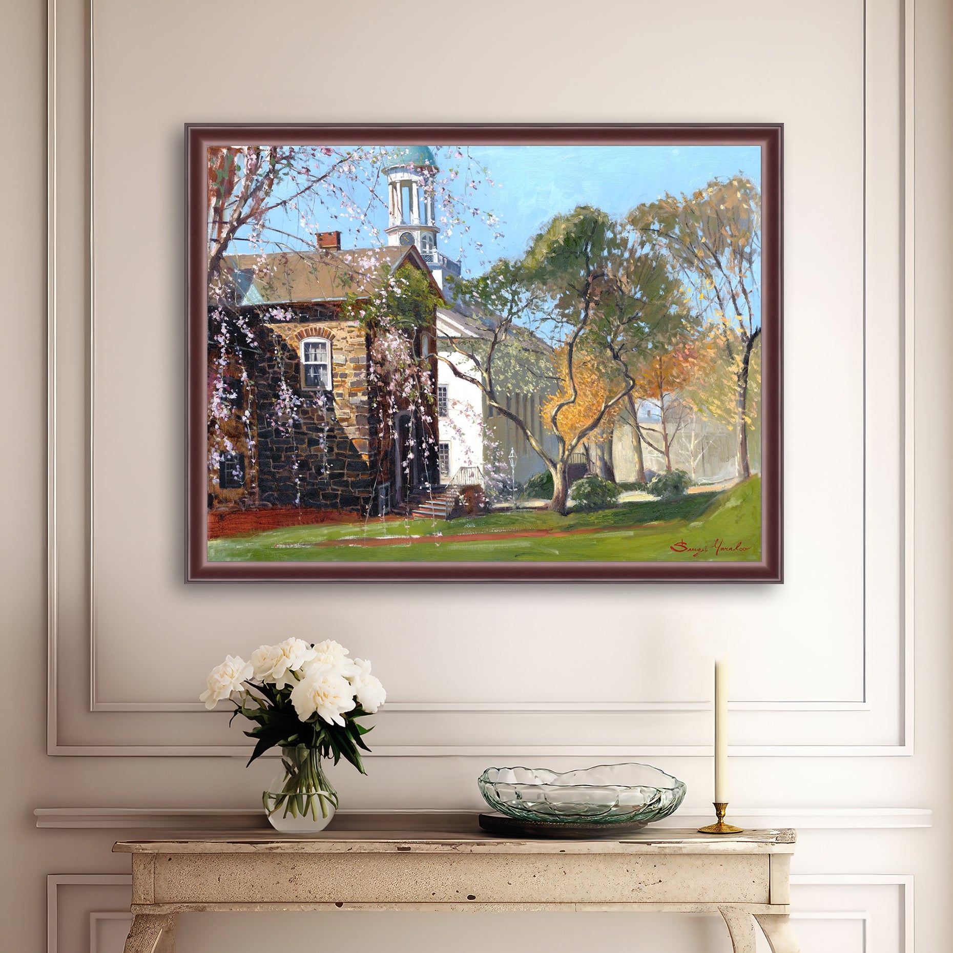 Old Chapel in Spring