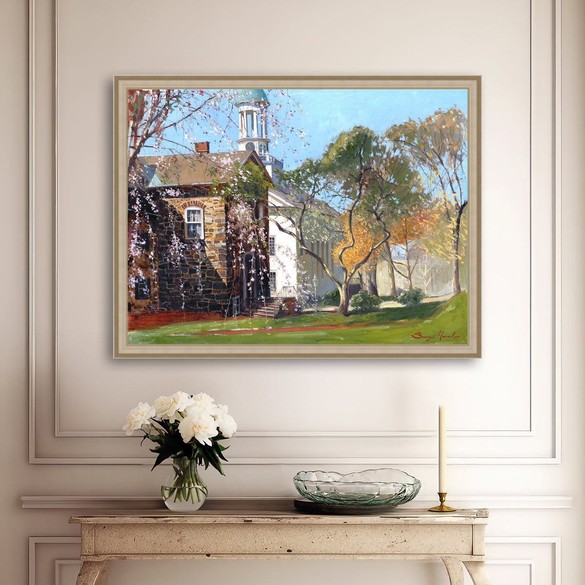 Old Chapel in Spring