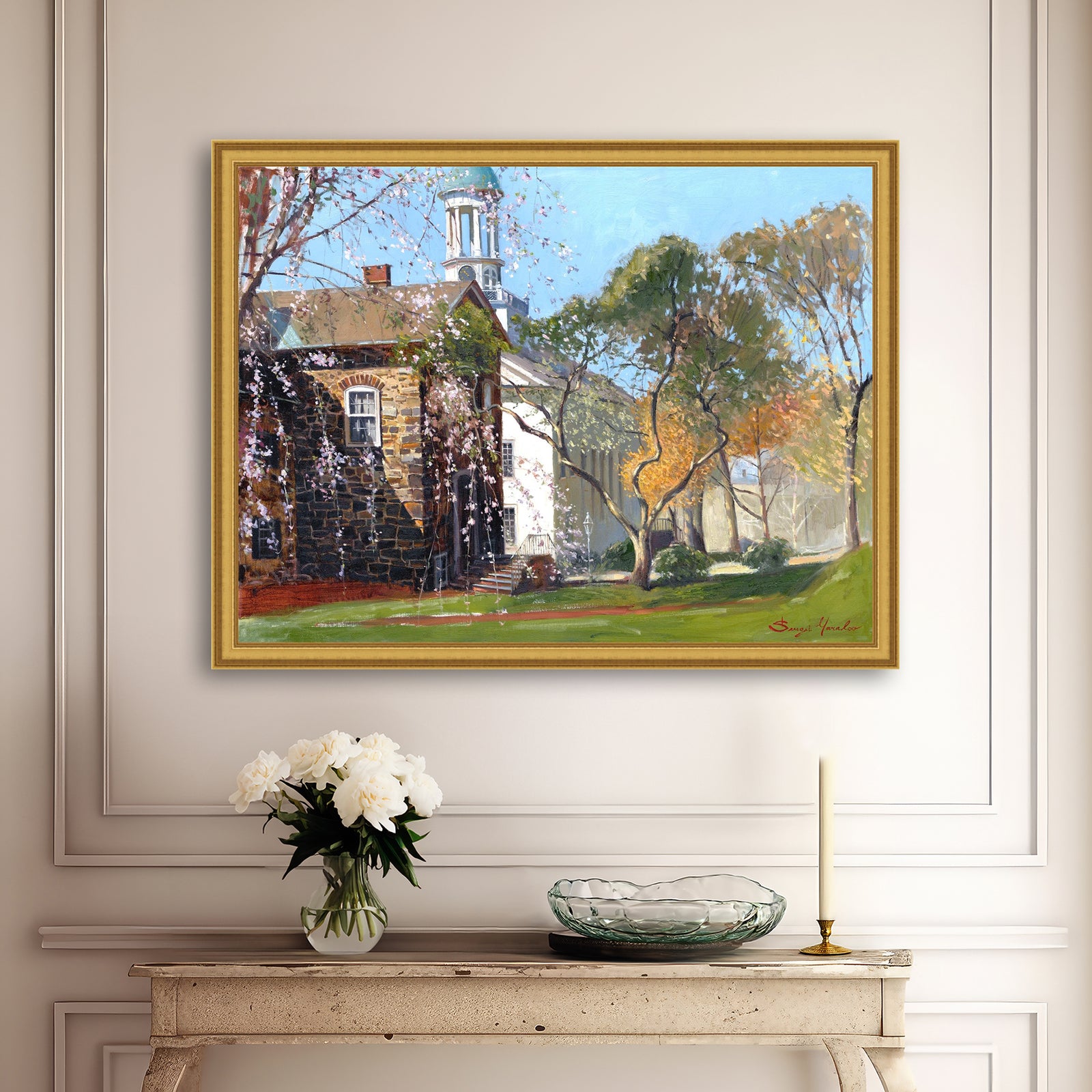 Old Chapel in Spring