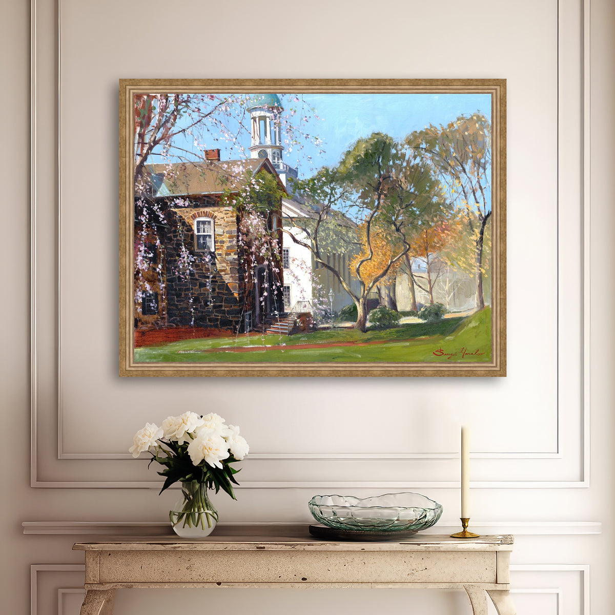 Old Chapel in Spring