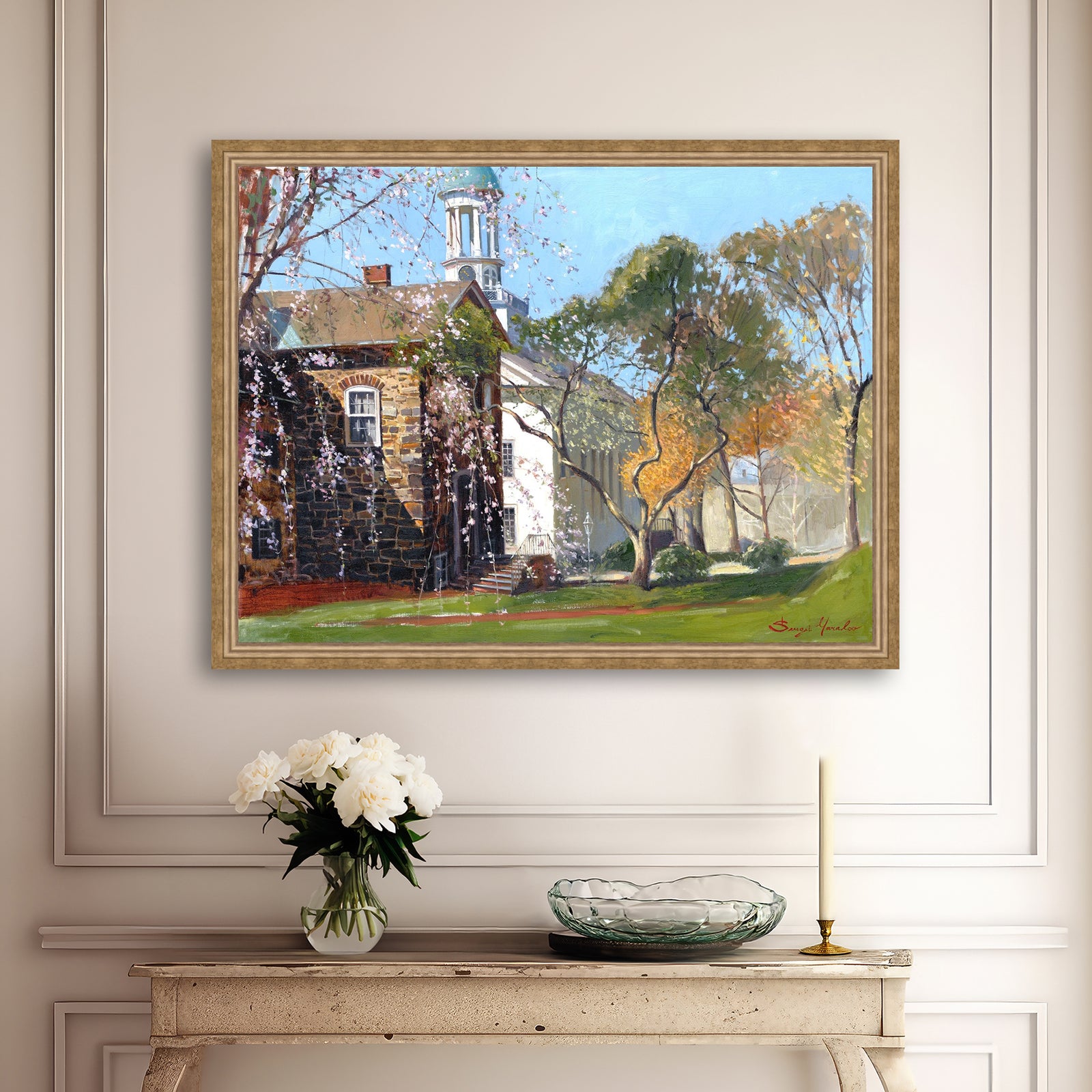 Old Chapel in Spring