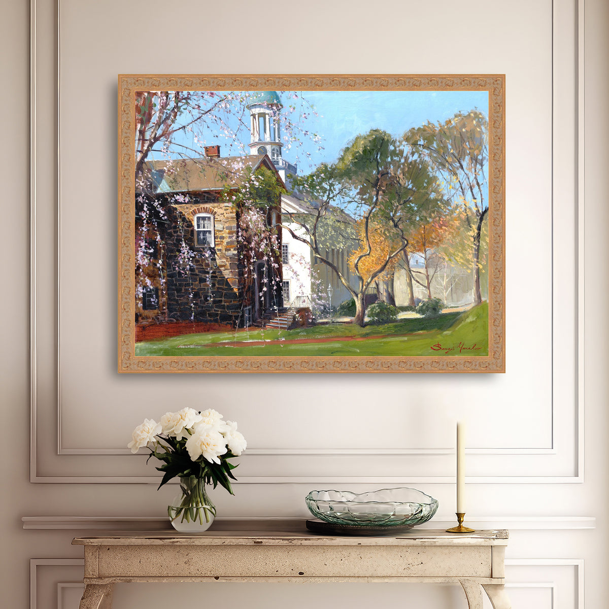 Old Chapel in Spring