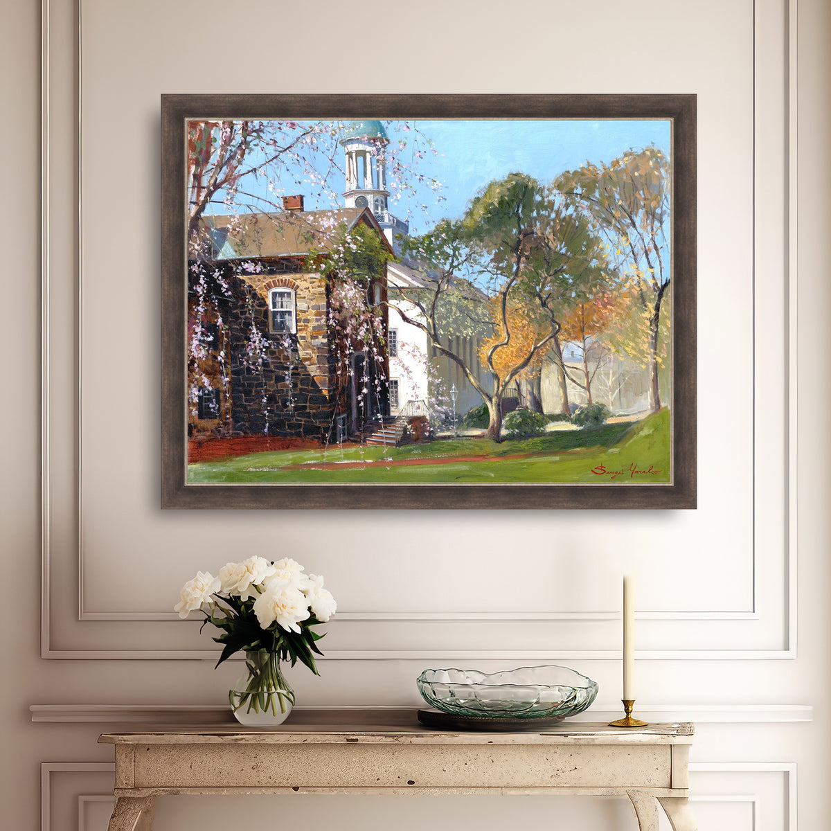 Old Chapel in Spring