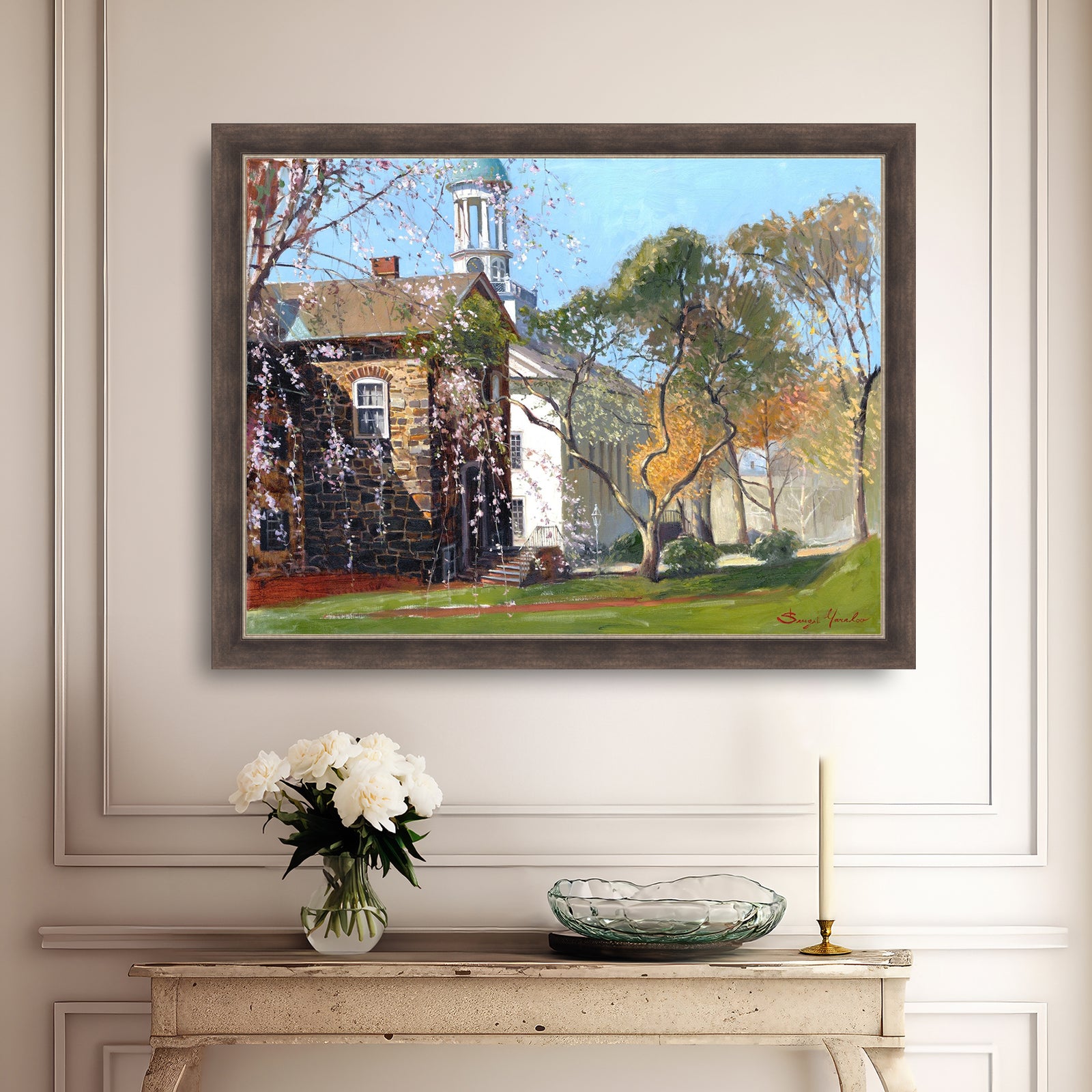 Old Chapel in Spring