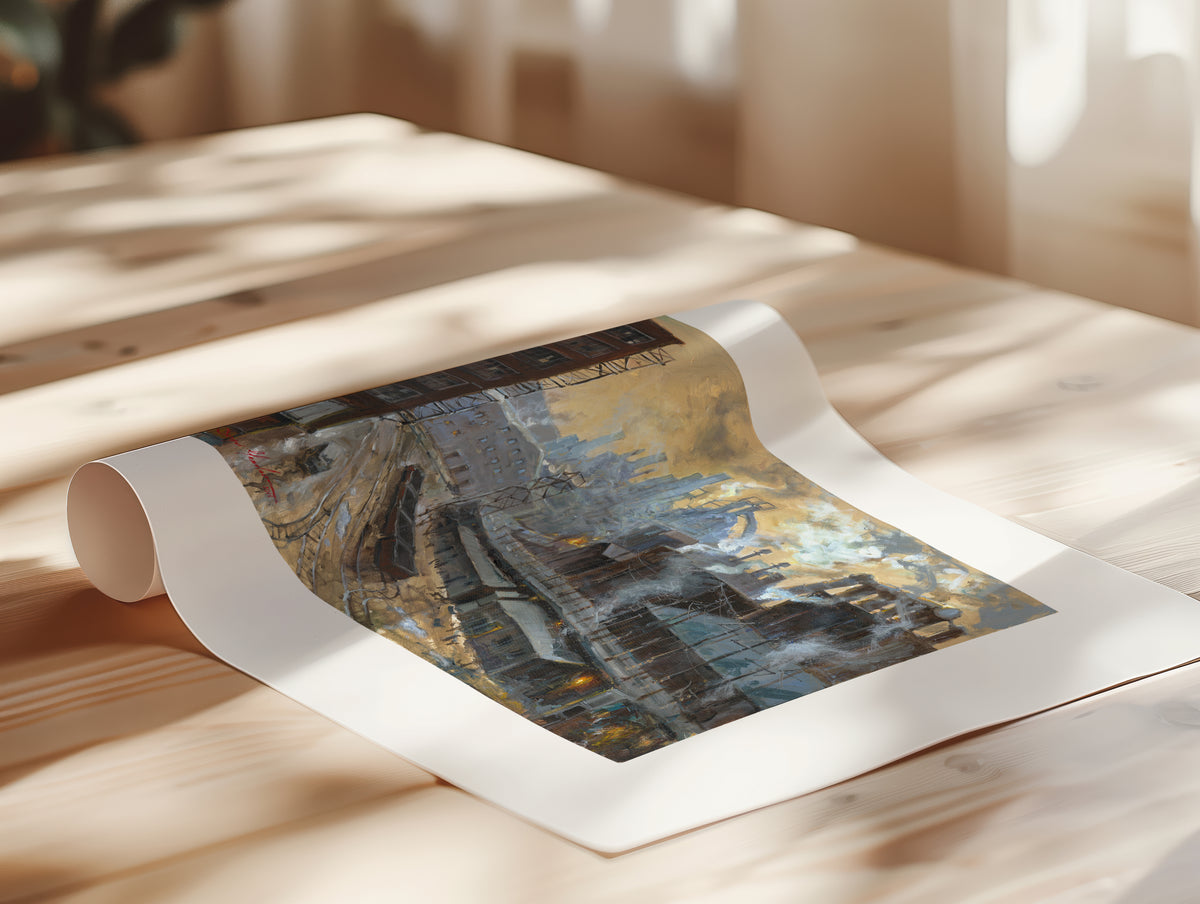 Yellow Sky at Bethlehem Steel