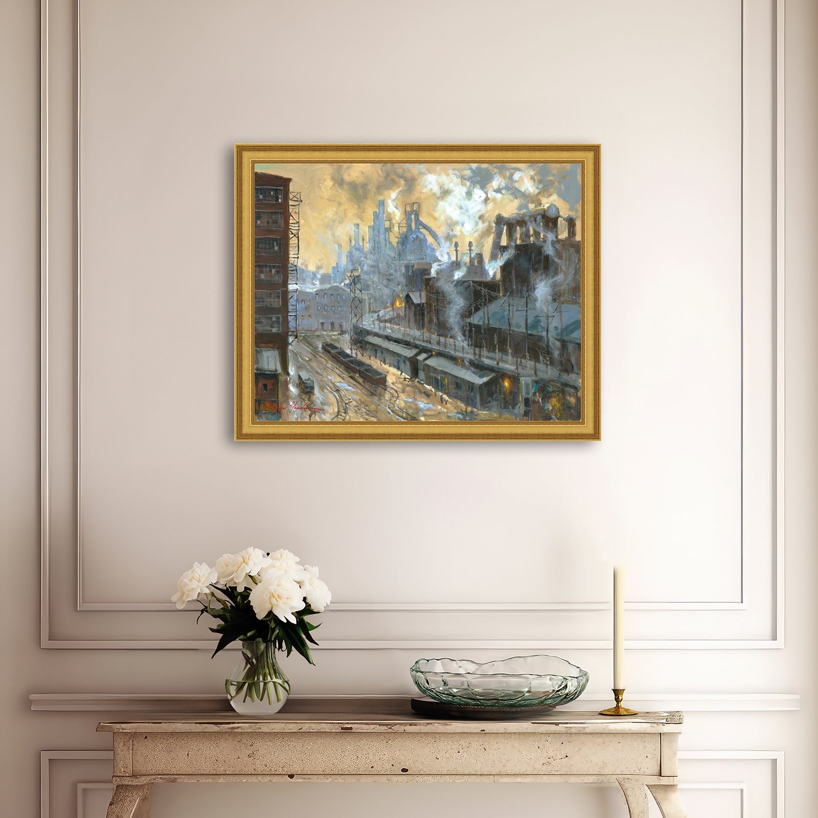 Yellow Sky at Bethlehem Steel