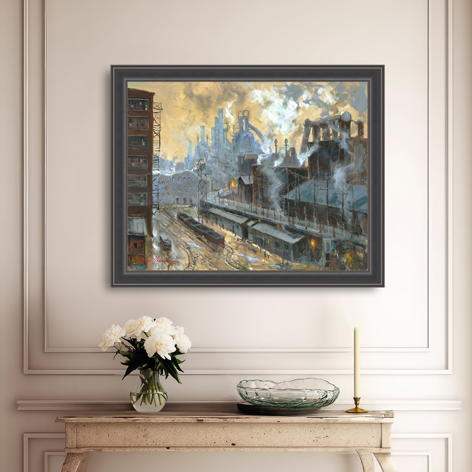 Yellow Sky at Bethlehem Steel