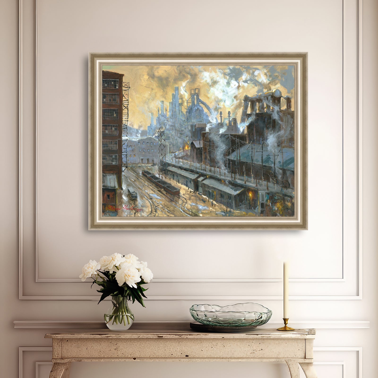 Yellow Sky at Bethlehem Steel