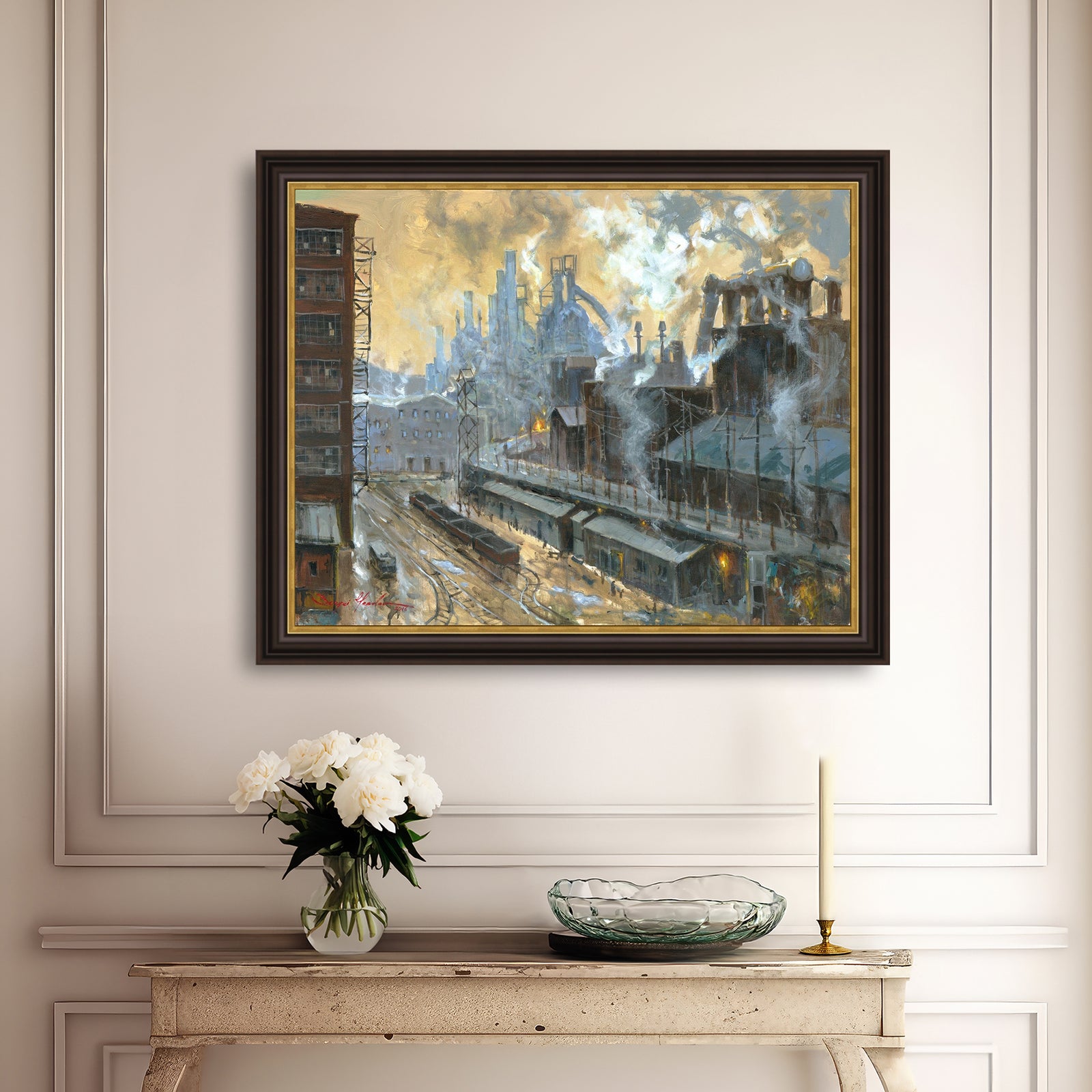 Yellow Sky at Bethlehem Steel