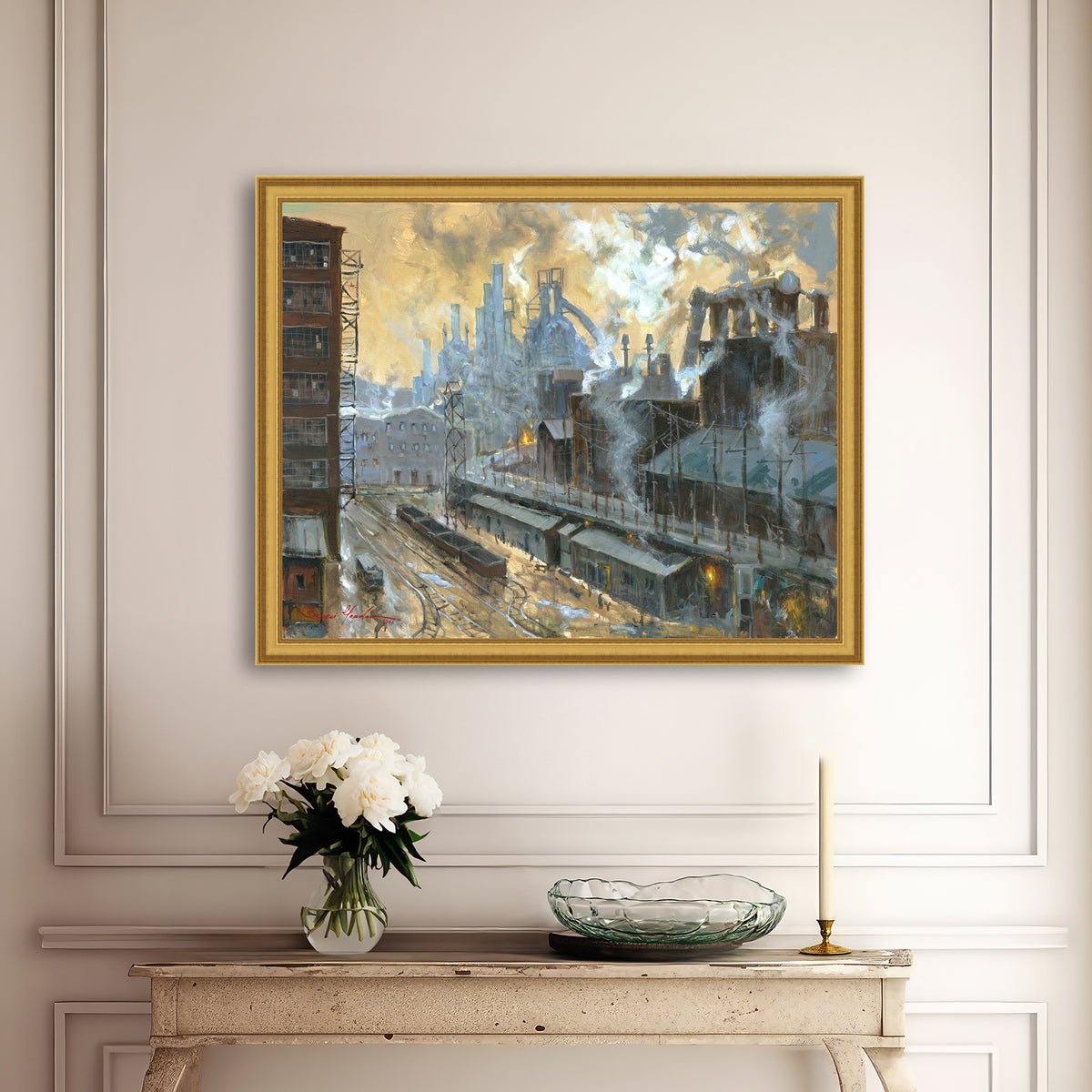 Yellow Sky at Bethlehem Steel