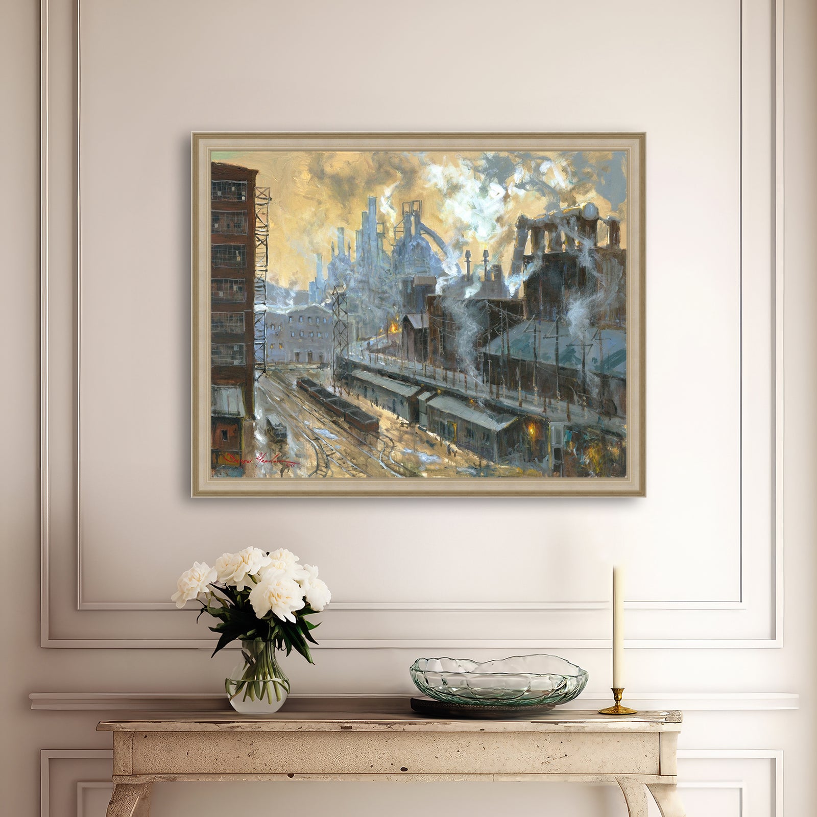 Yellow Sky at Bethlehem Steel