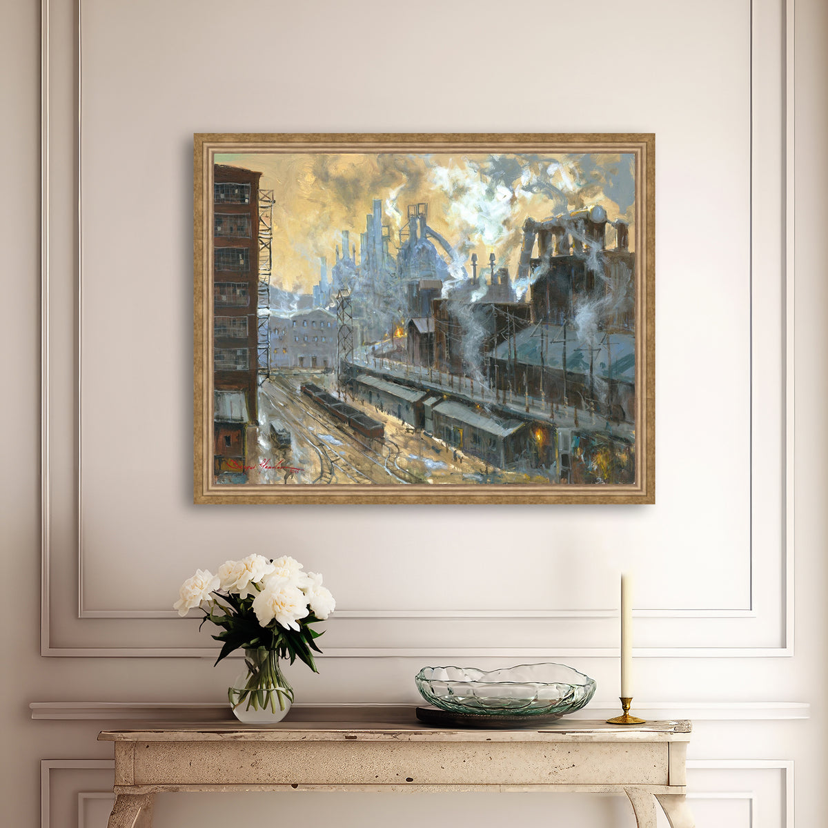 Yellow Sky at Bethlehem Steel