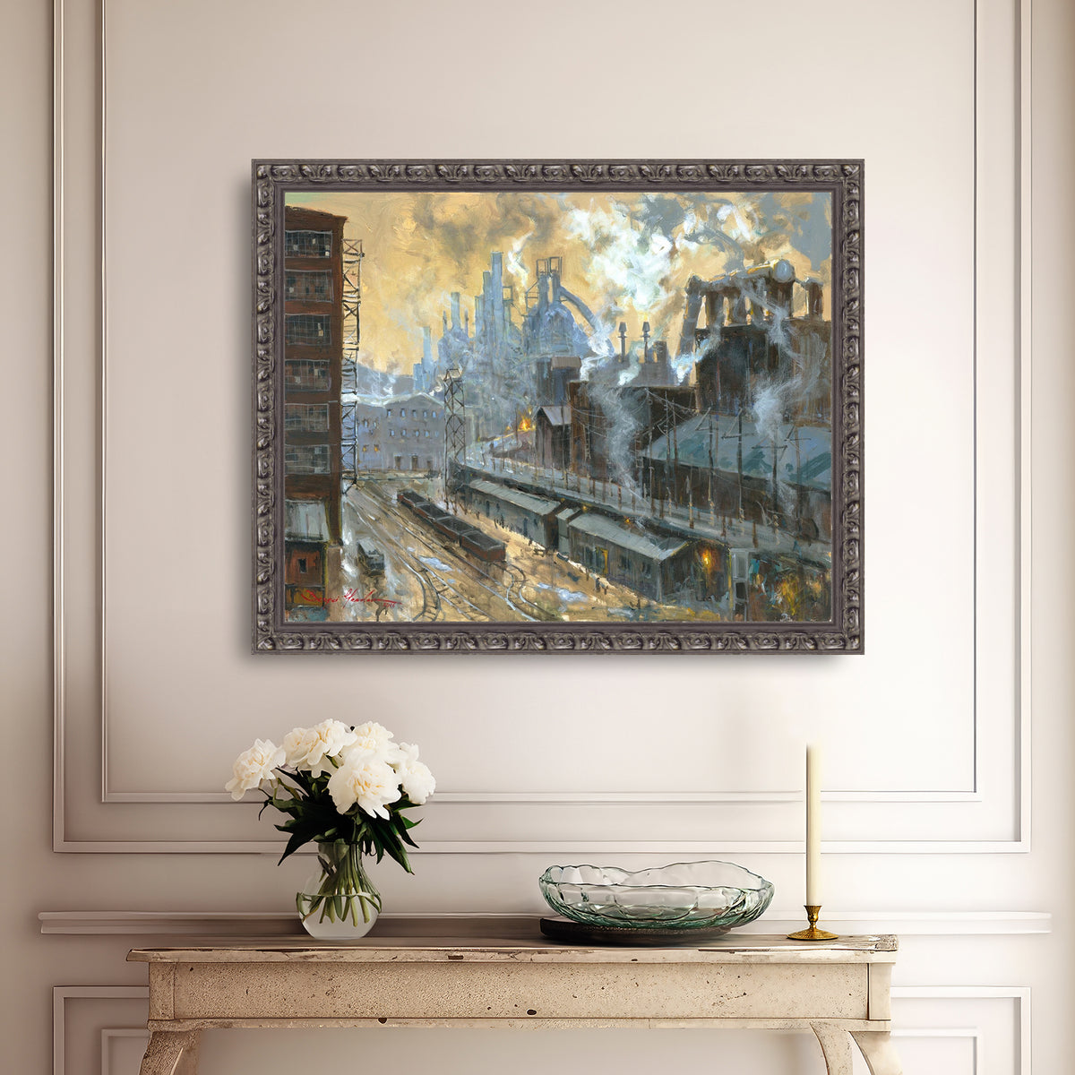 Yellow Sky at Bethlehem Steel