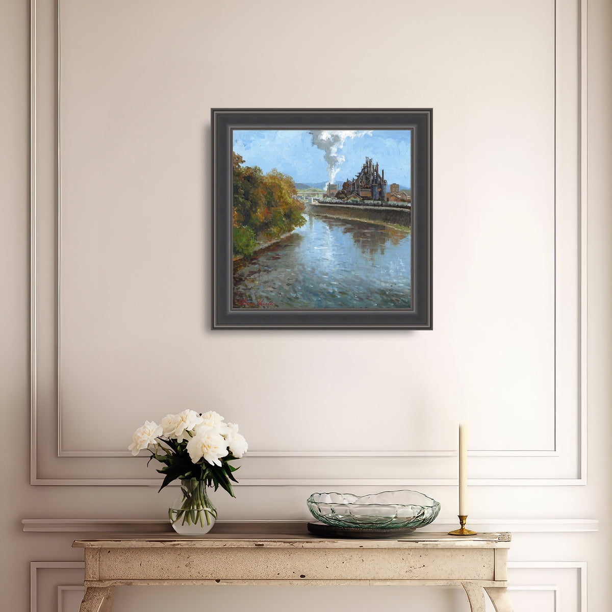 Bethlehem Steel from Lehigh River