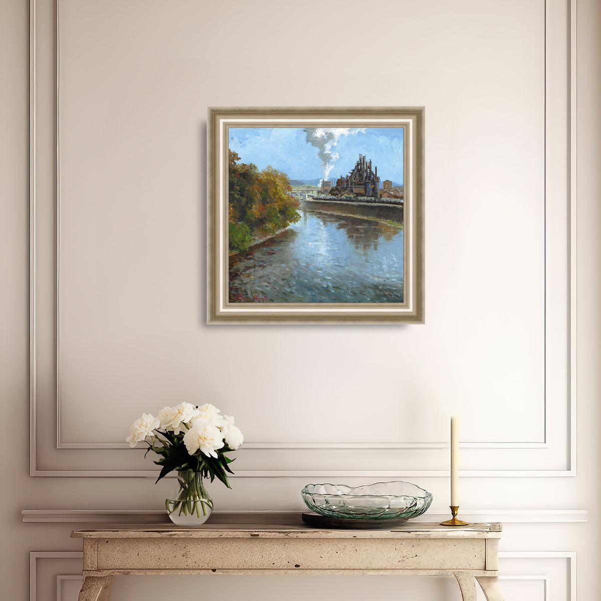 Bethlehem Steel from Lehigh River