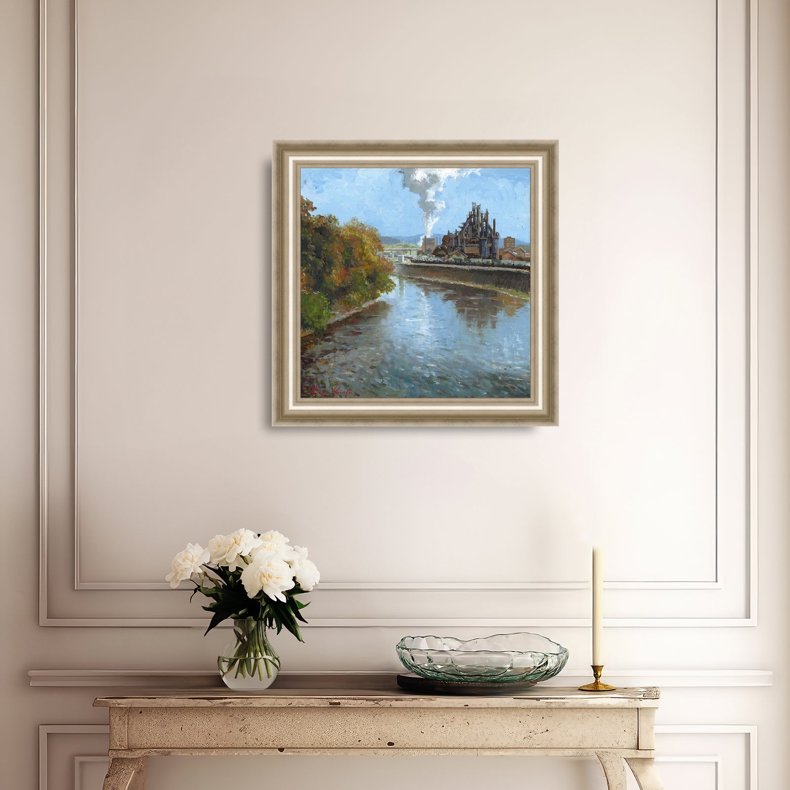 Bethlehem Steel from Lehigh River