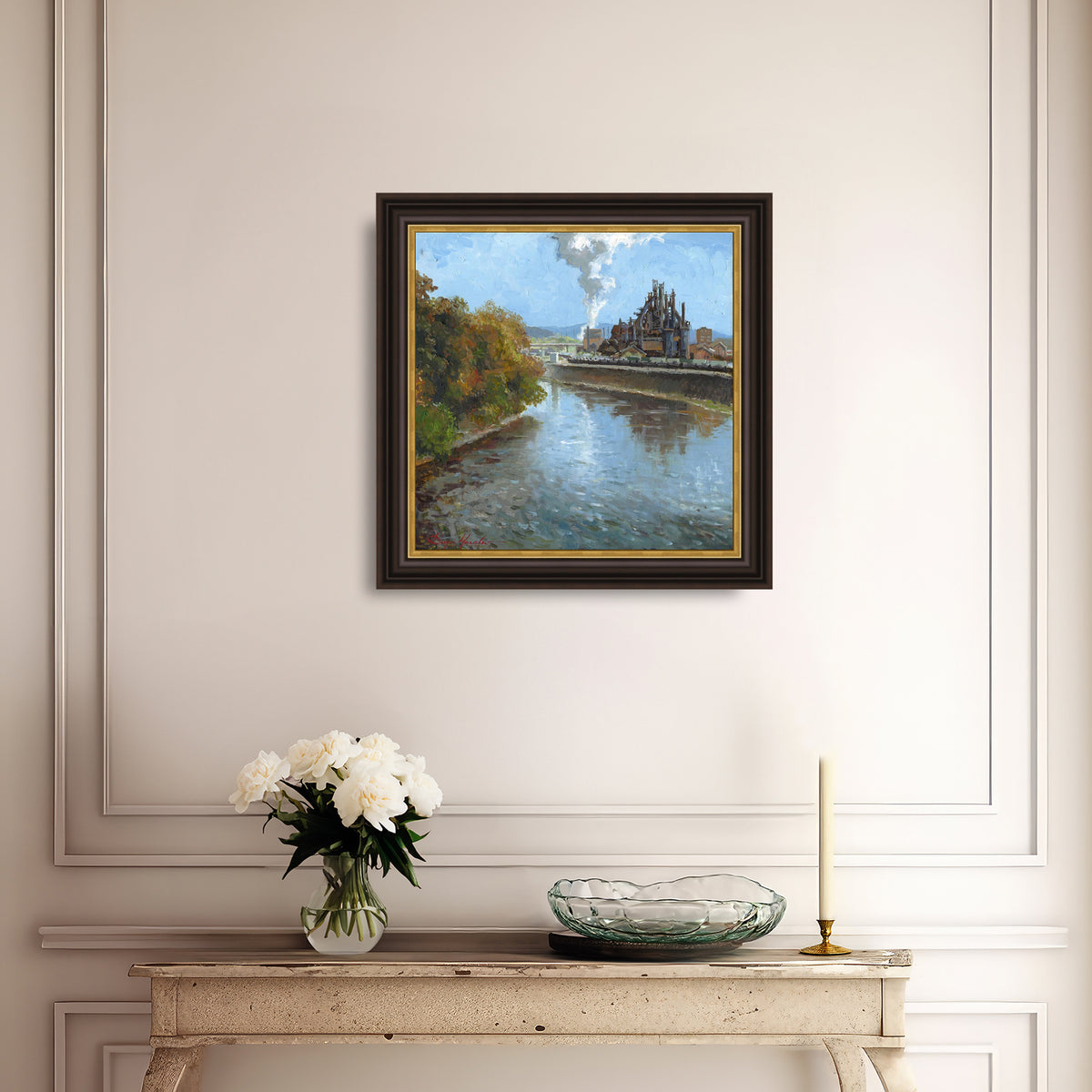 Bethlehem Steel from Lehigh River