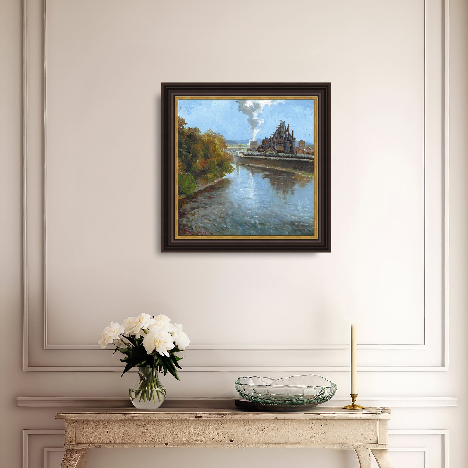 Bethlehem Steel from Lehigh River