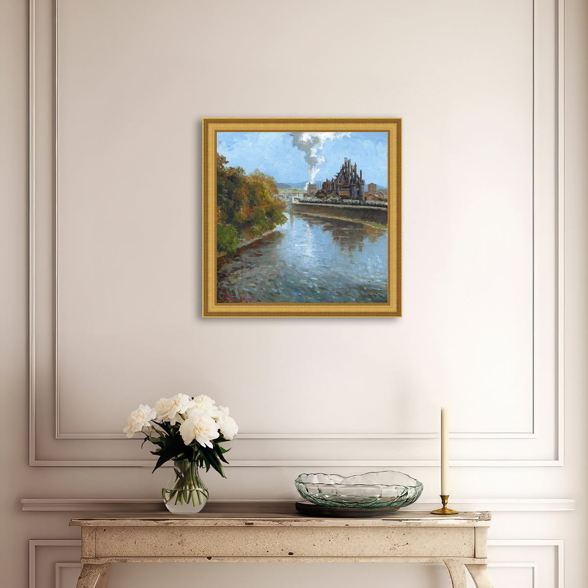 Bethlehem Steel from Lehigh River