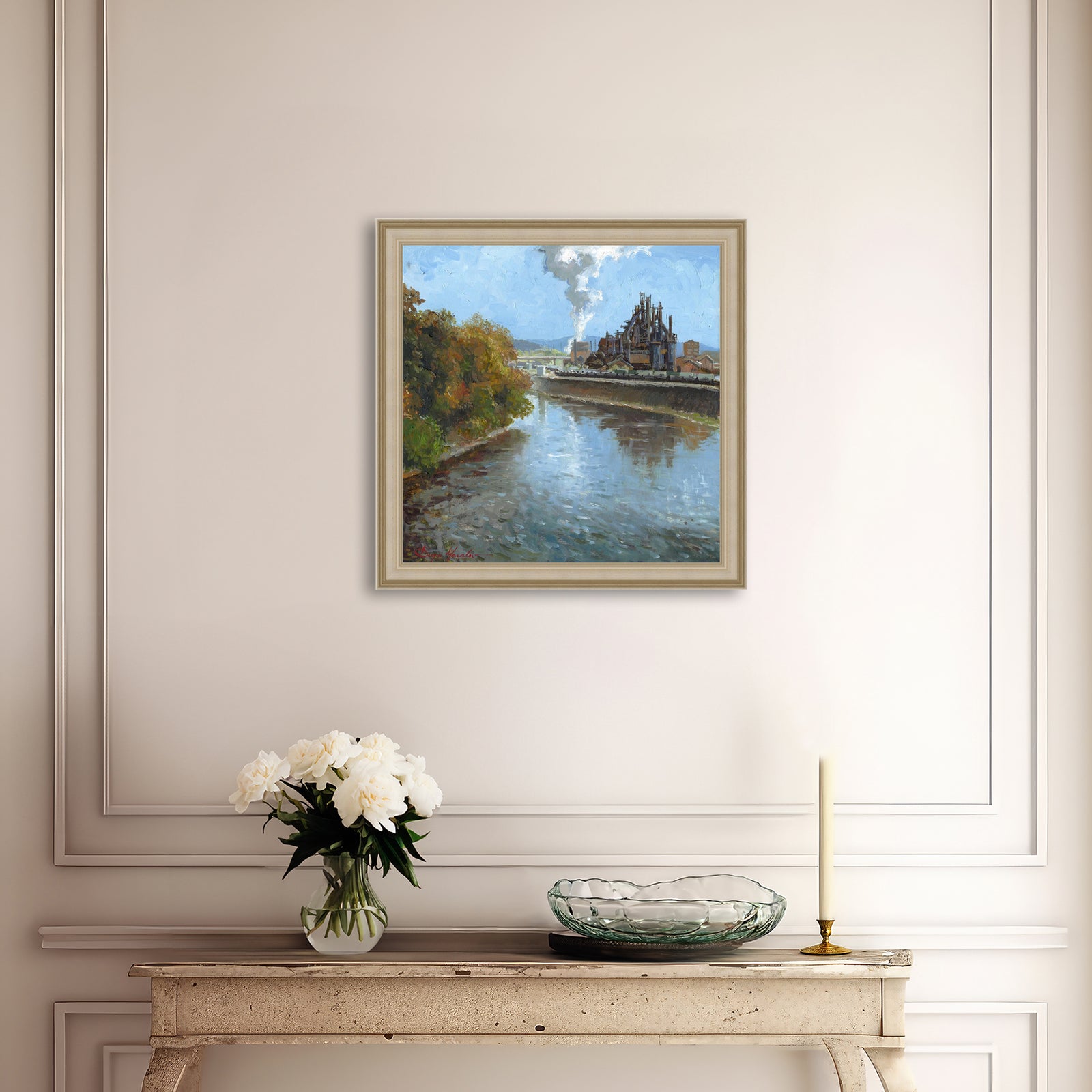 Bethlehem Steel from Lehigh River