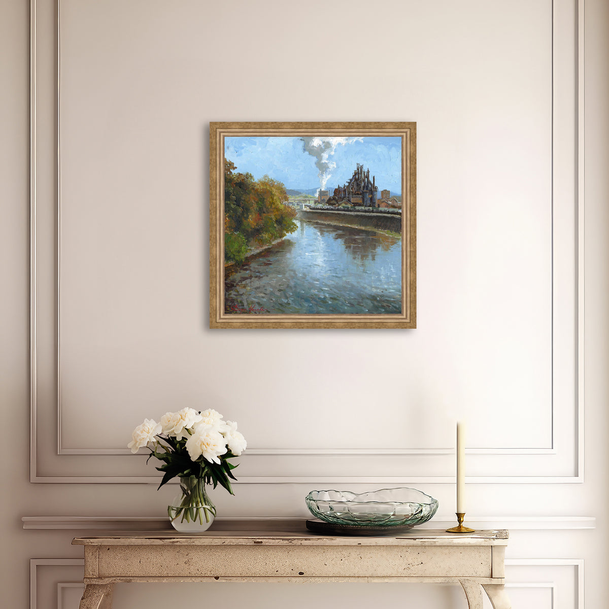 Bethlehem Steel from Lehigh River