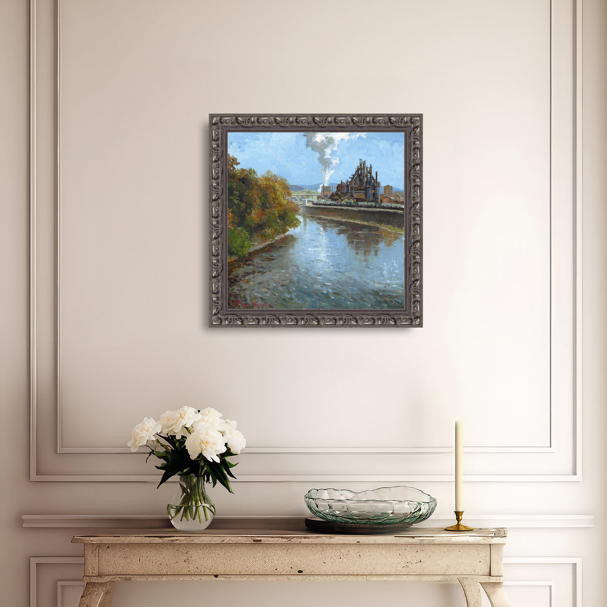 Bethlehem Steel from Lehigh River