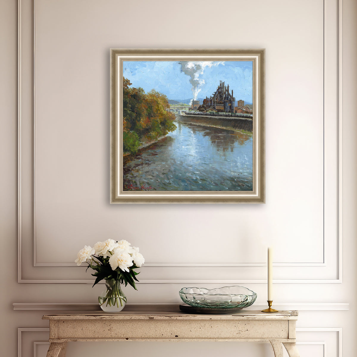 Bethlehem Steel from Lehigh River