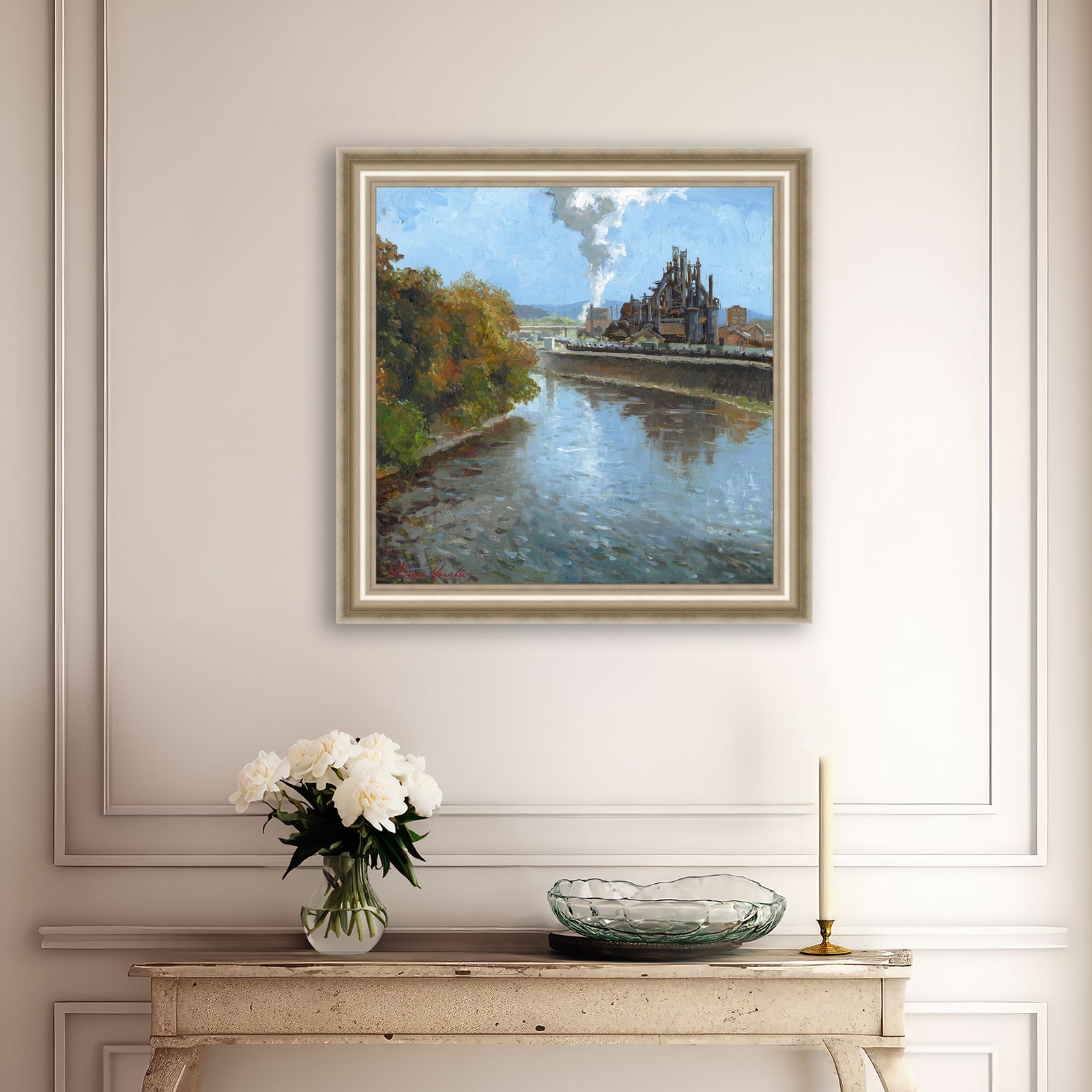 Bethlehem Steel from Lehigh River