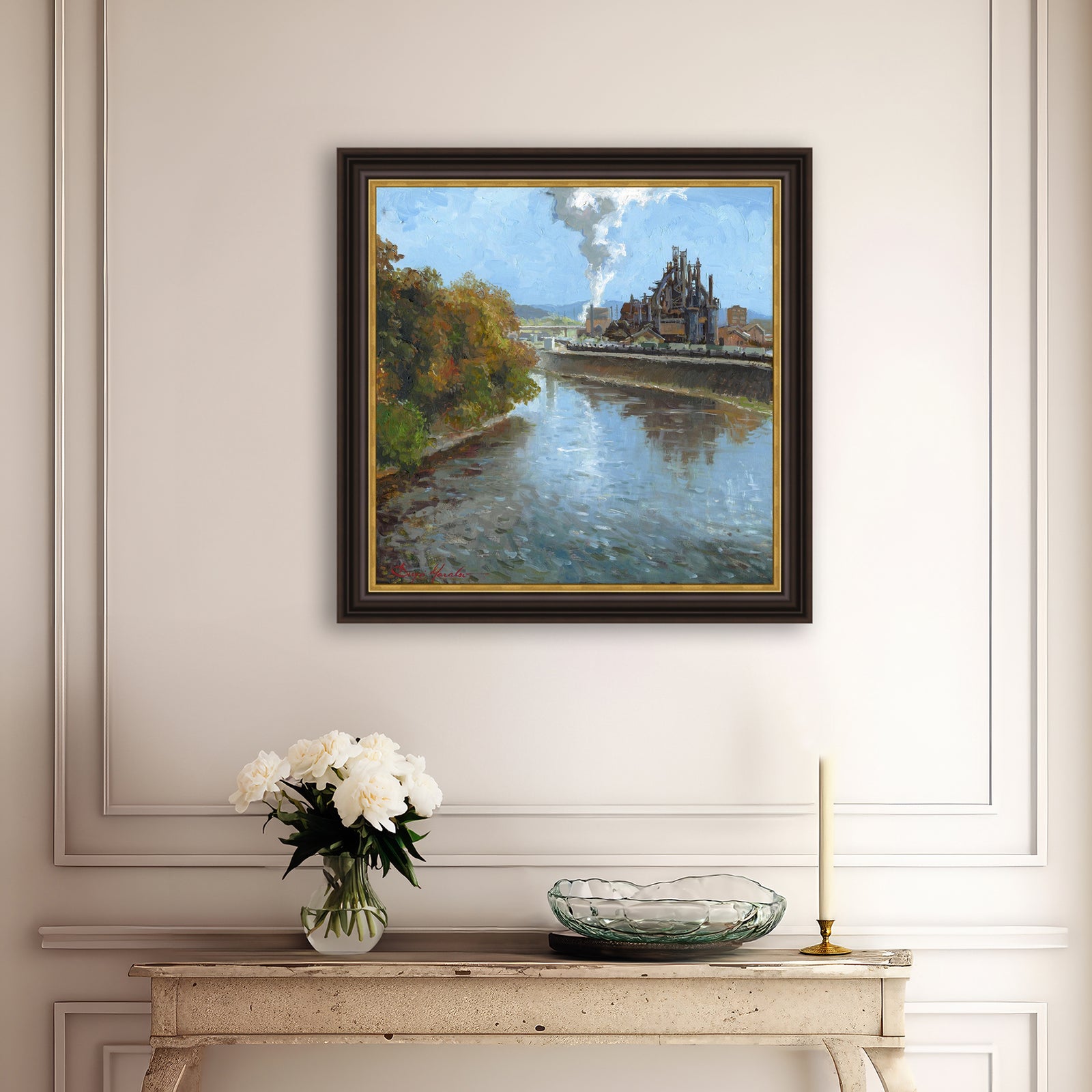 Bethlehem Steel from Lehigh River