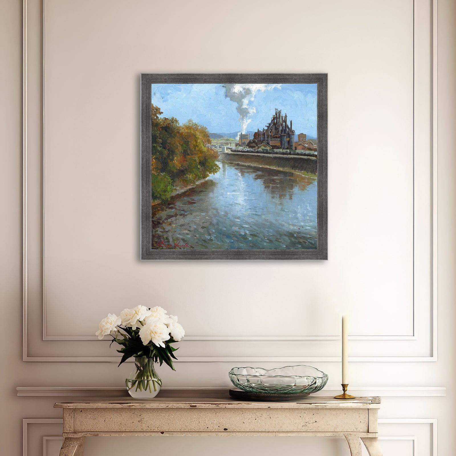 Bethlehem Steel from Lehigh River