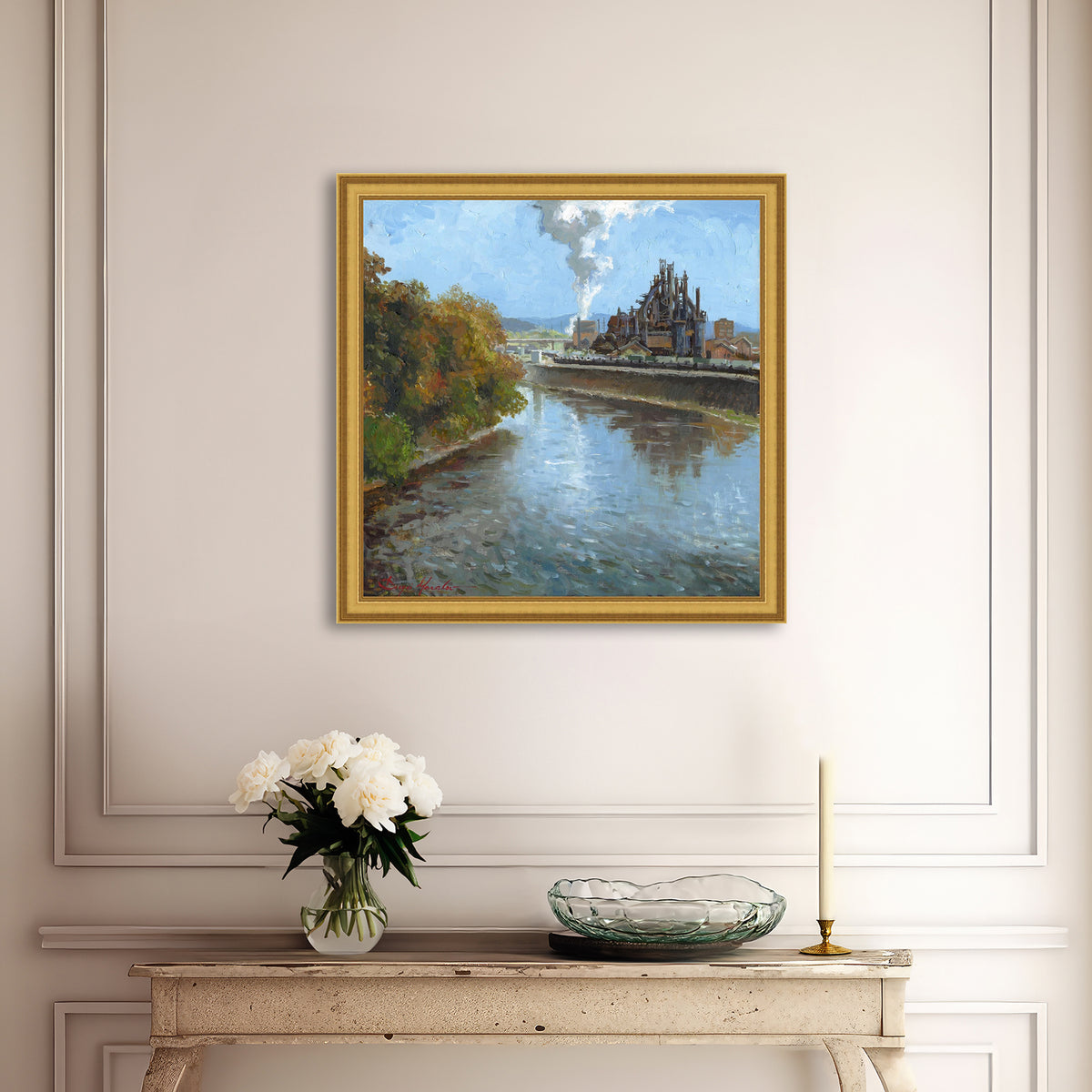 Bethlehem Steel from Lehigh River