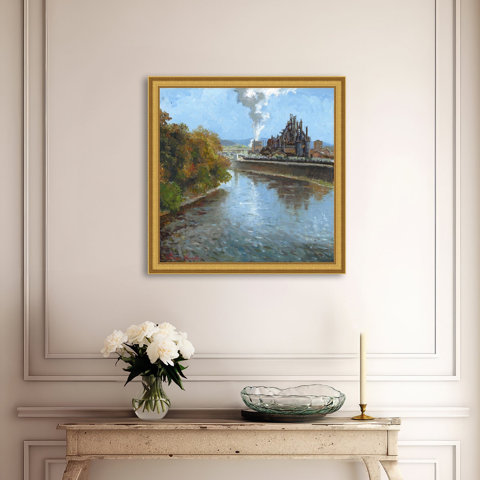 Bethlehem Steel from Lehigh River