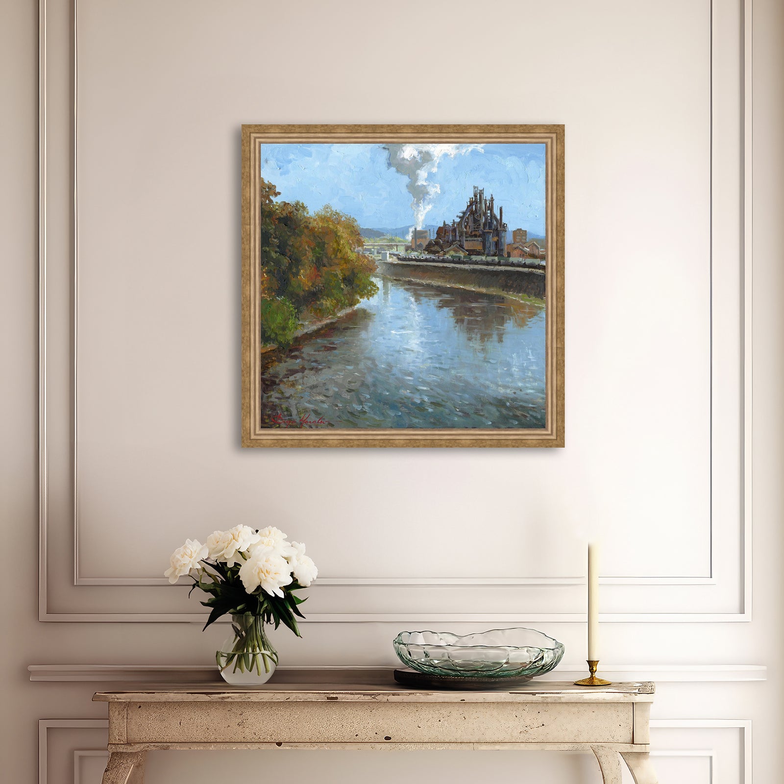 Bethlehem Steel from Lehigh River