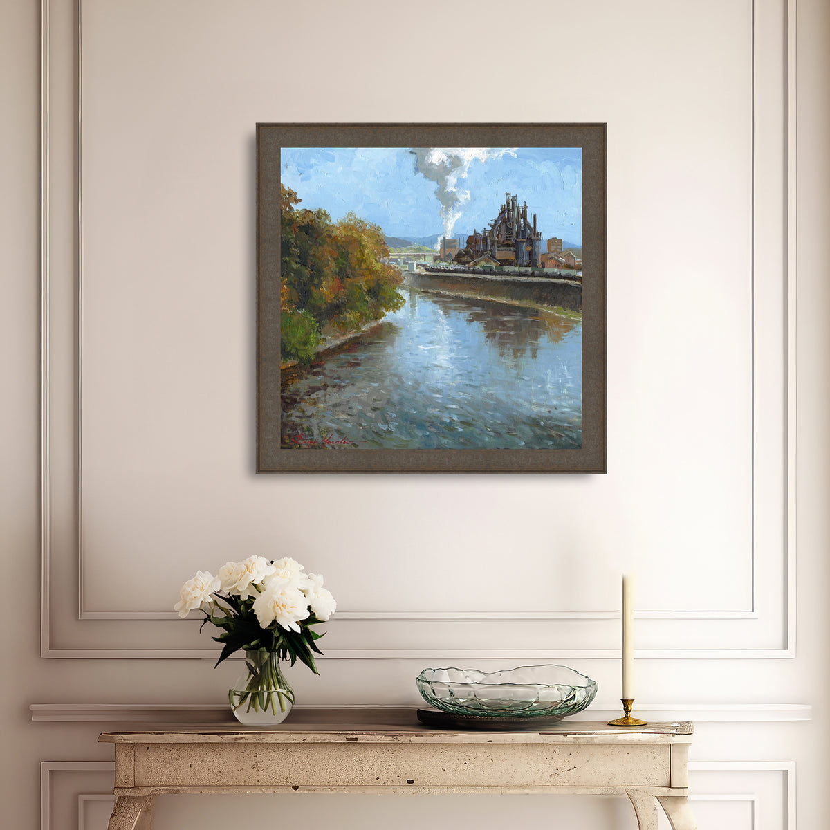 Bethlehem Steel from Lehigh River