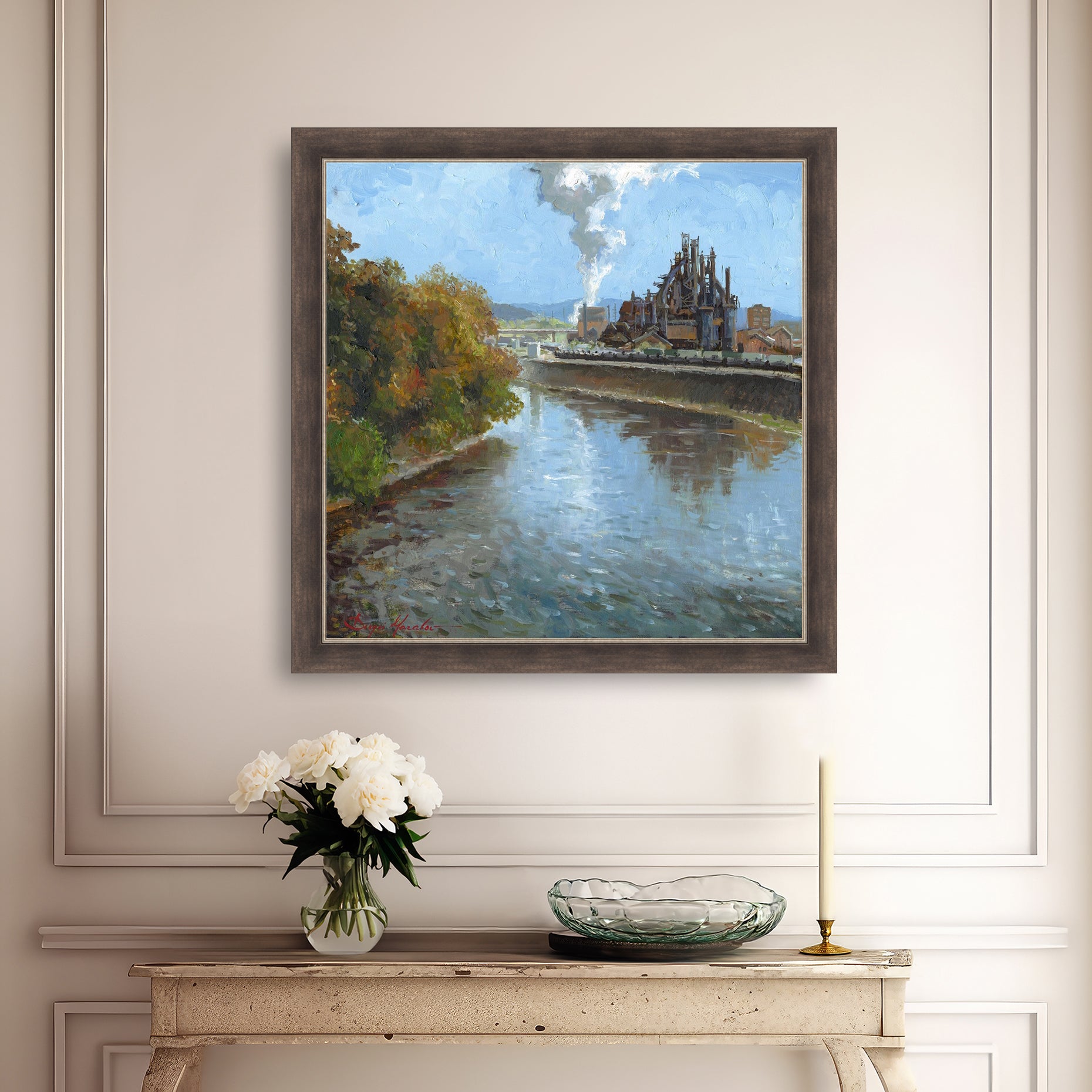 Bethlehem Steel from Lehigh River