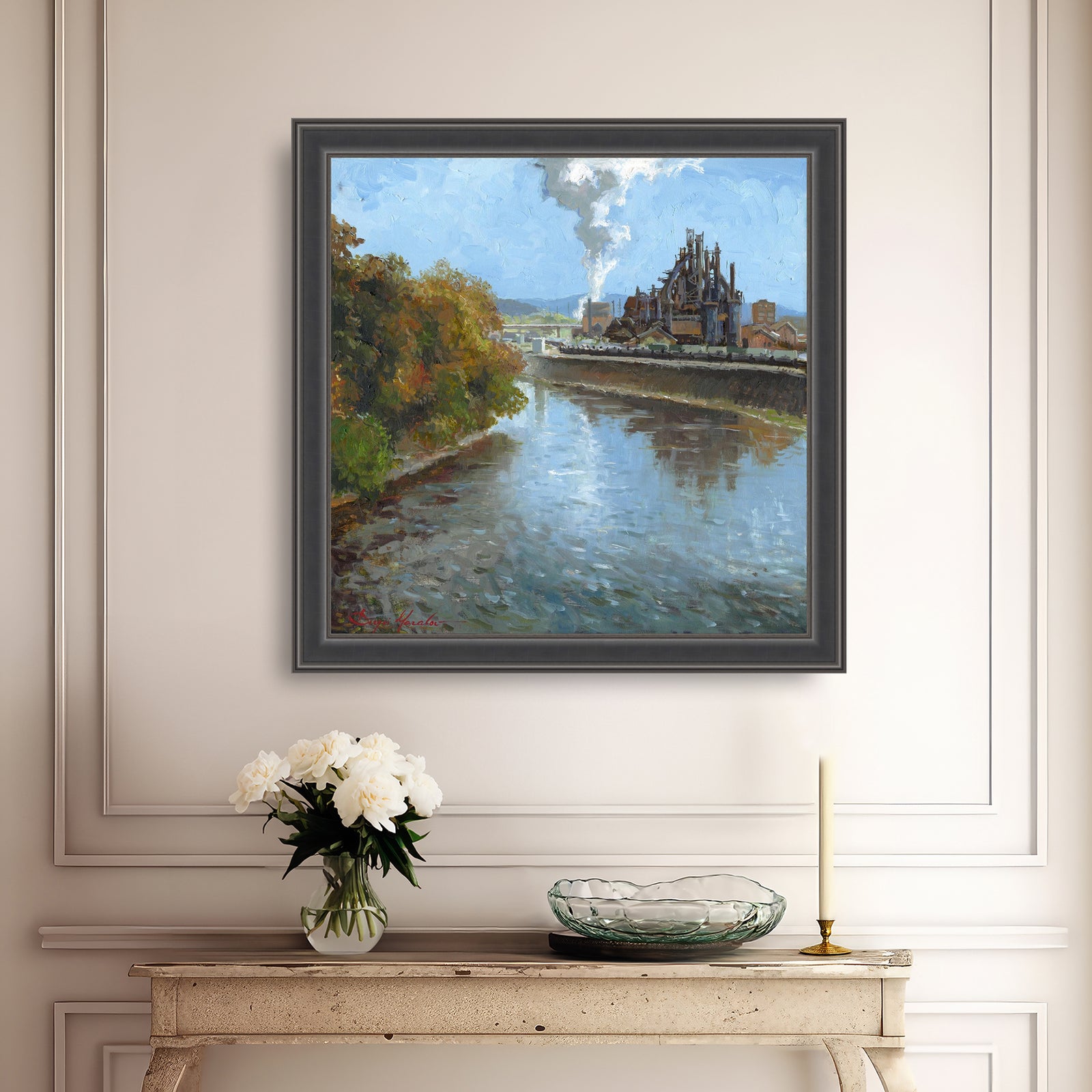 Bethlehem Steel from Lehigh River