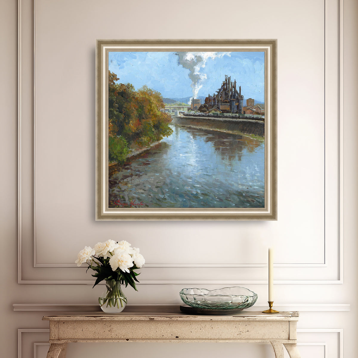 Bethlehem Steel from Lehigh River