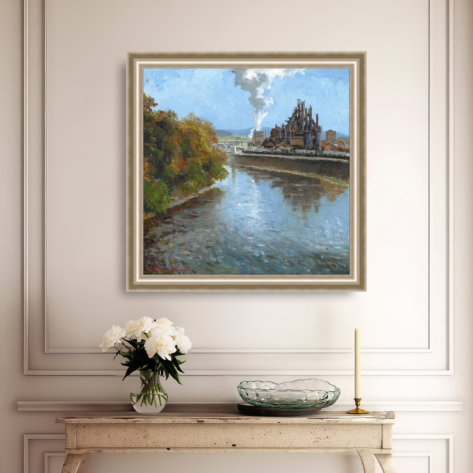 Bethlehem Steel from Lehigh River