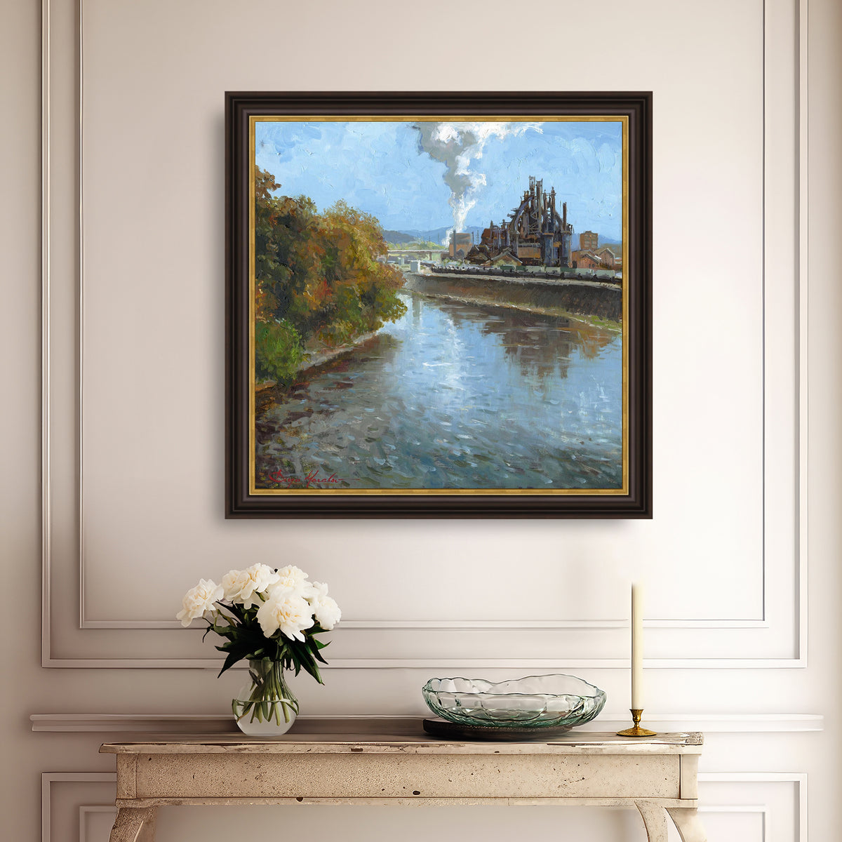 Bethlehem Steel from Lehigh River