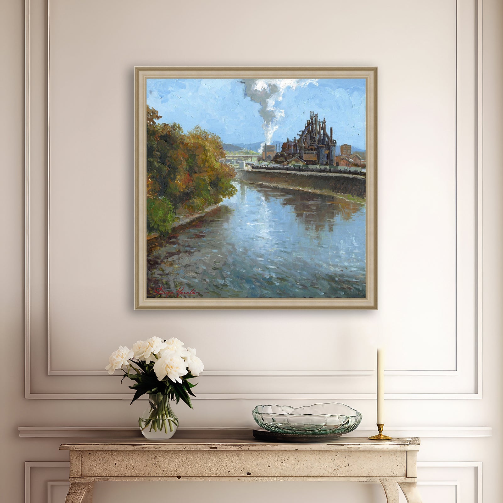 Bethlehem Steel from Lehigh River