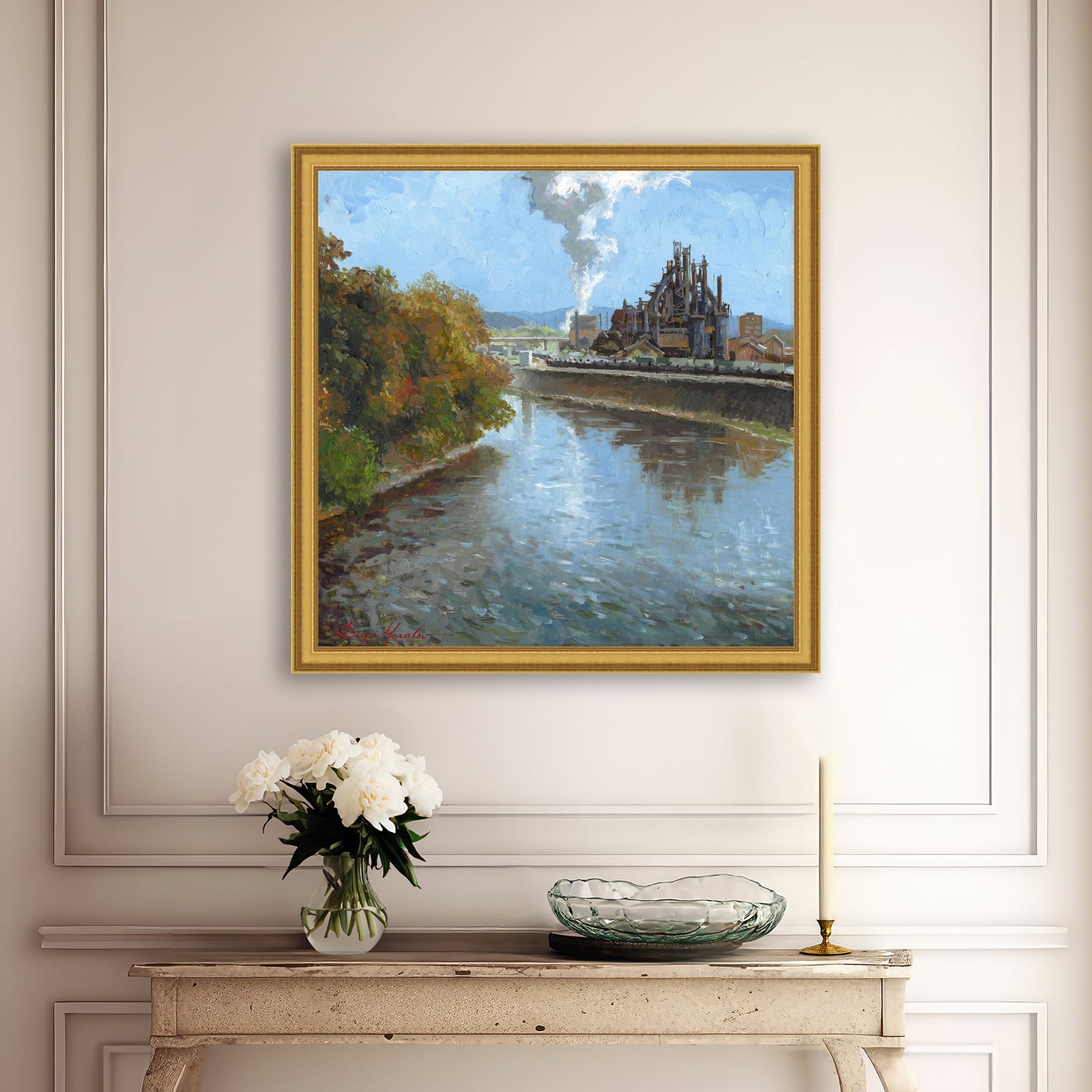 Bethlehem Steel from Lehigh River