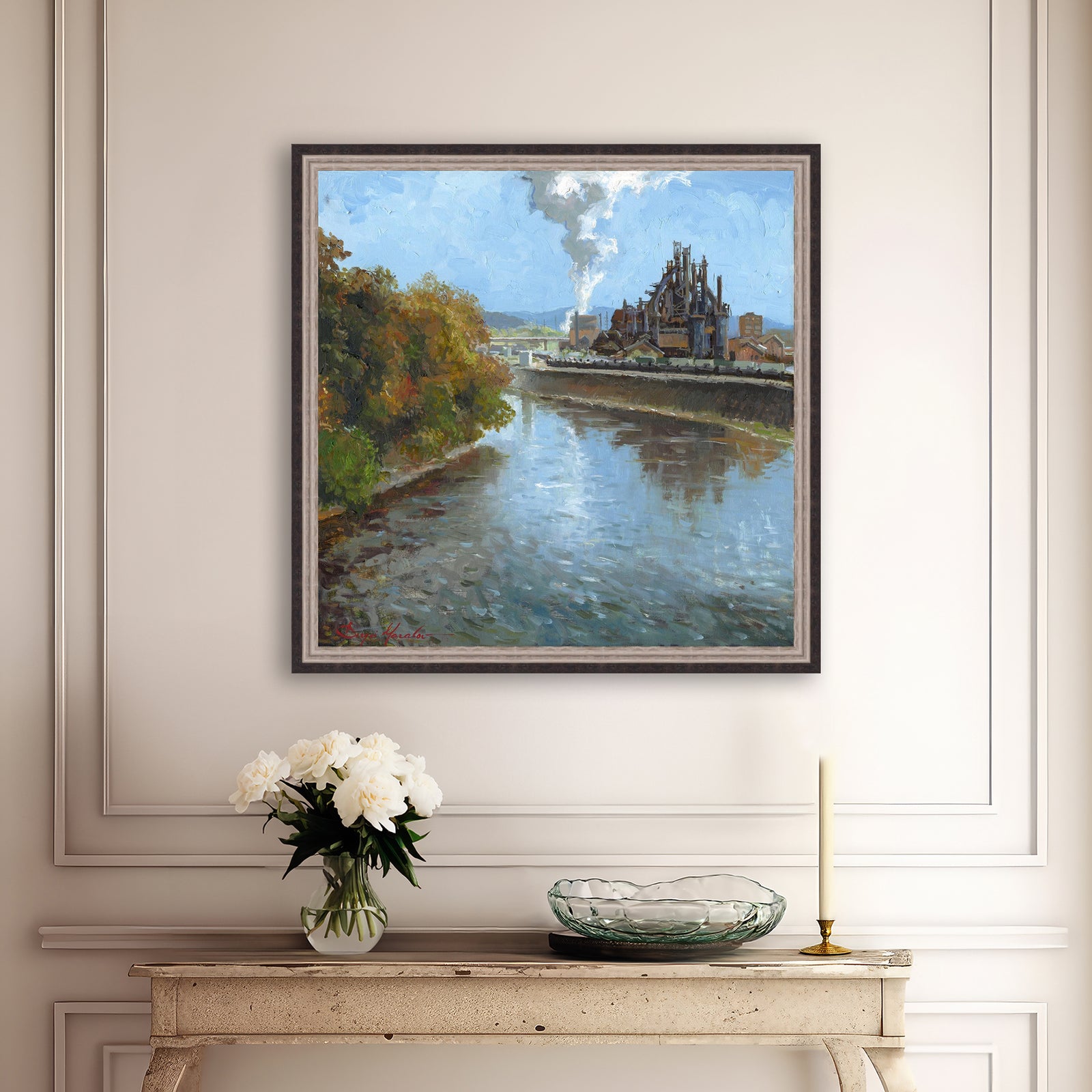 Bethlehem Steel from Lehigh River