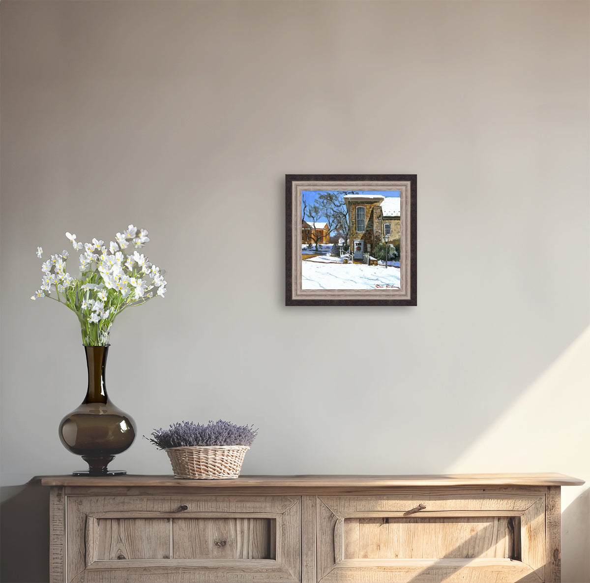 Moravian Chapel Side Entrance Door