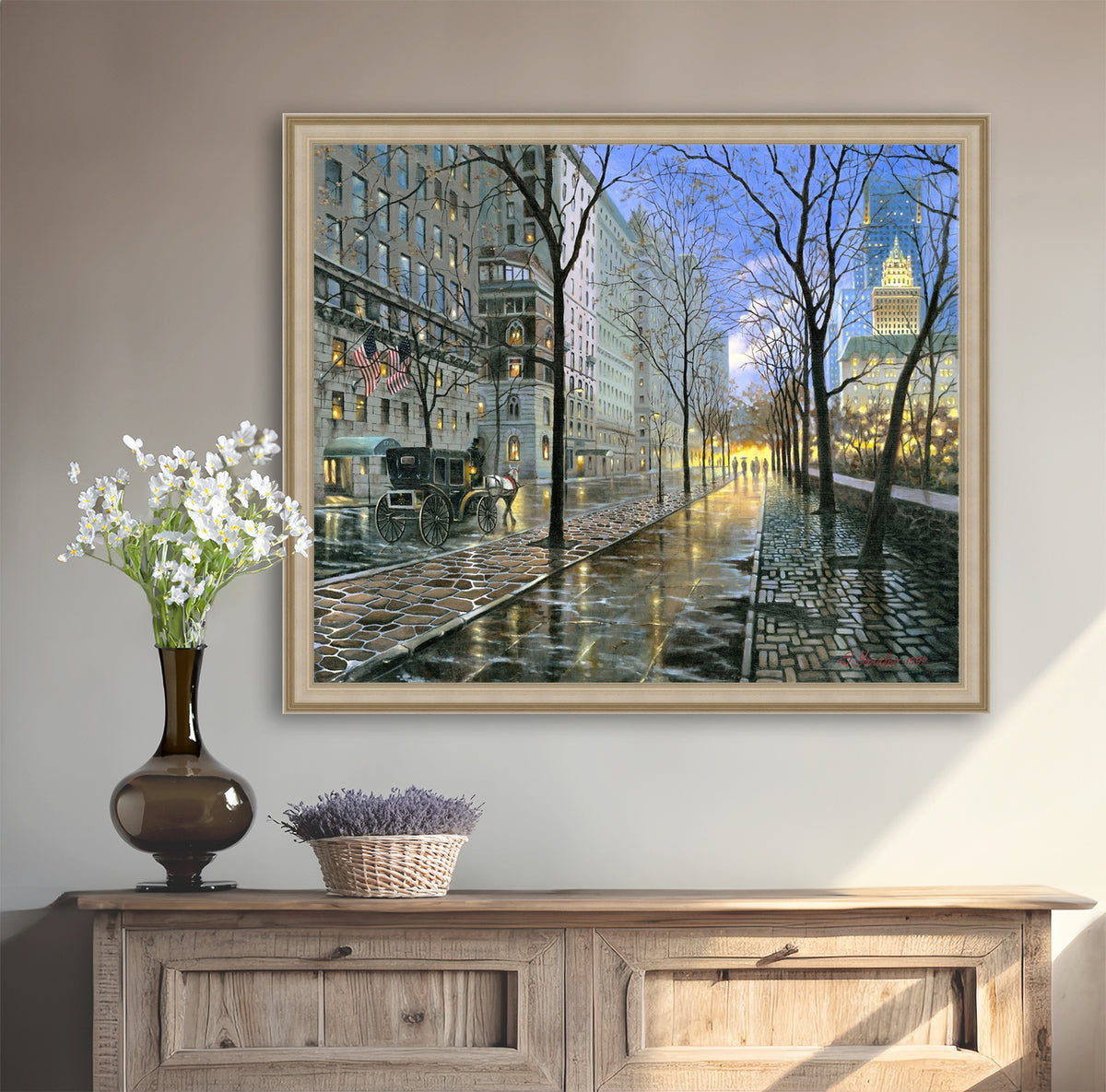 Fifth Avenue After Rain