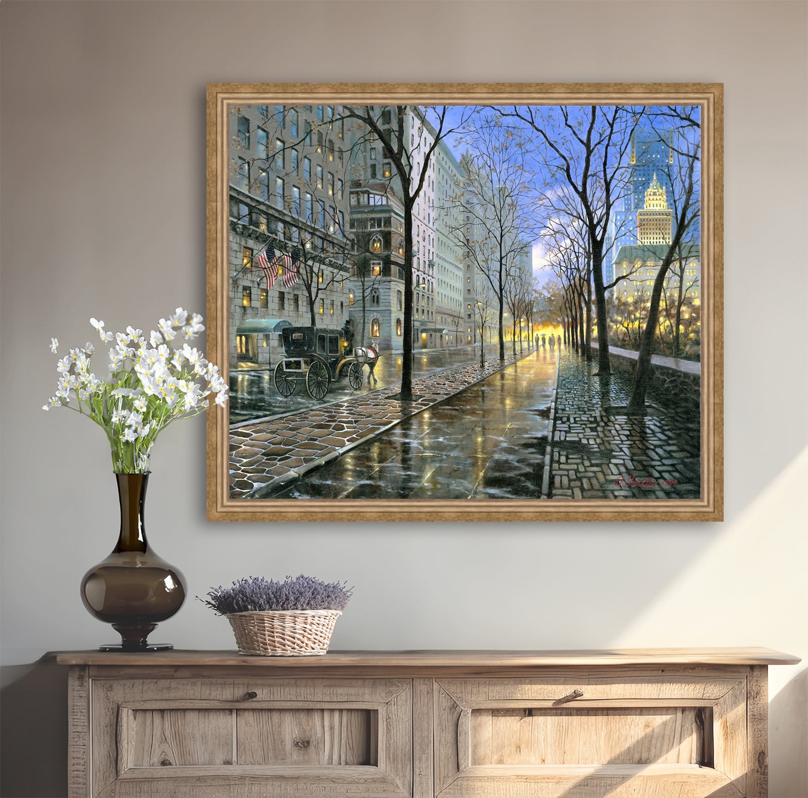 Fifth Avenue After Rain